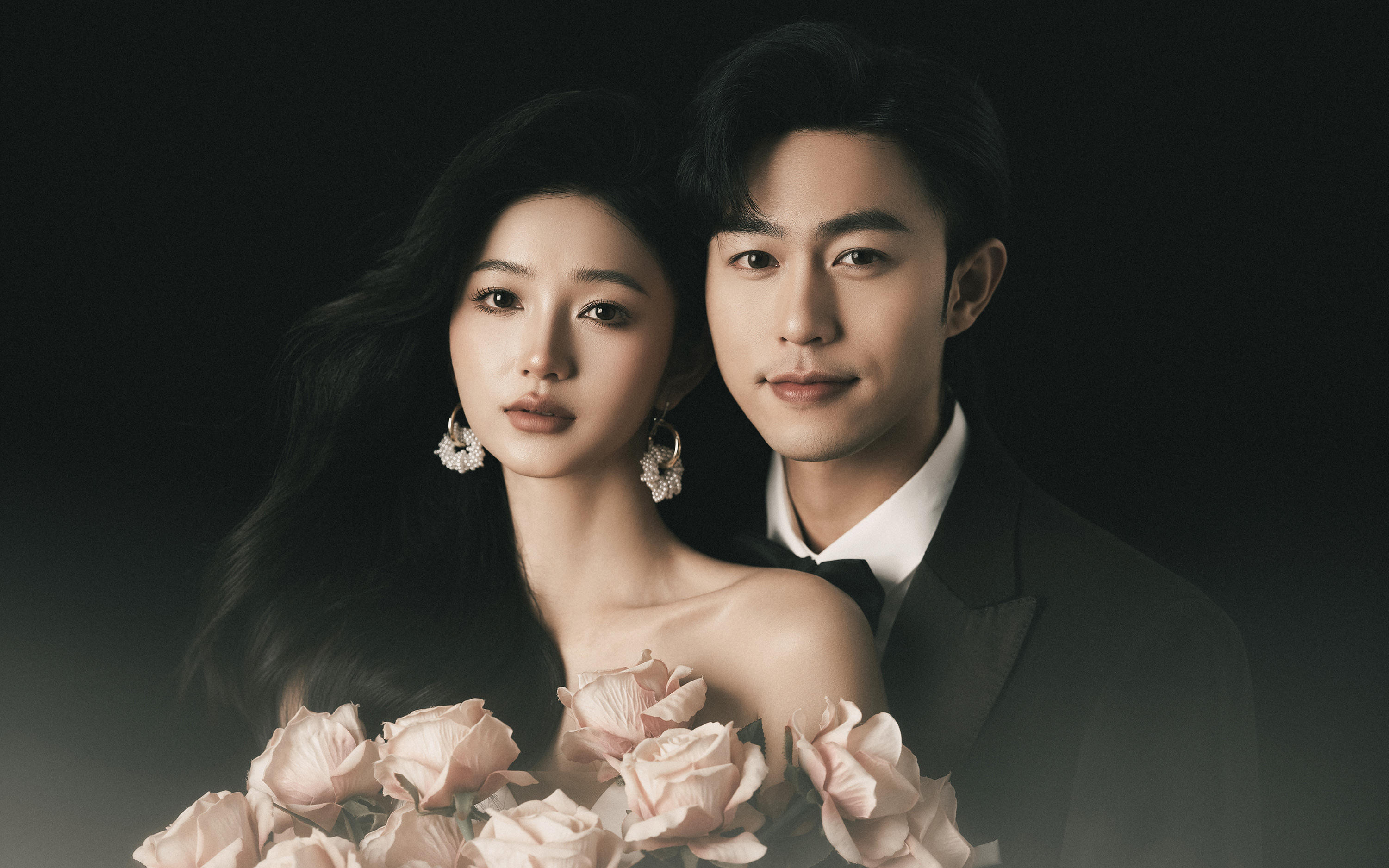 溫柔且高級(jí)的肖像光影婚紗照??氛圍感十足