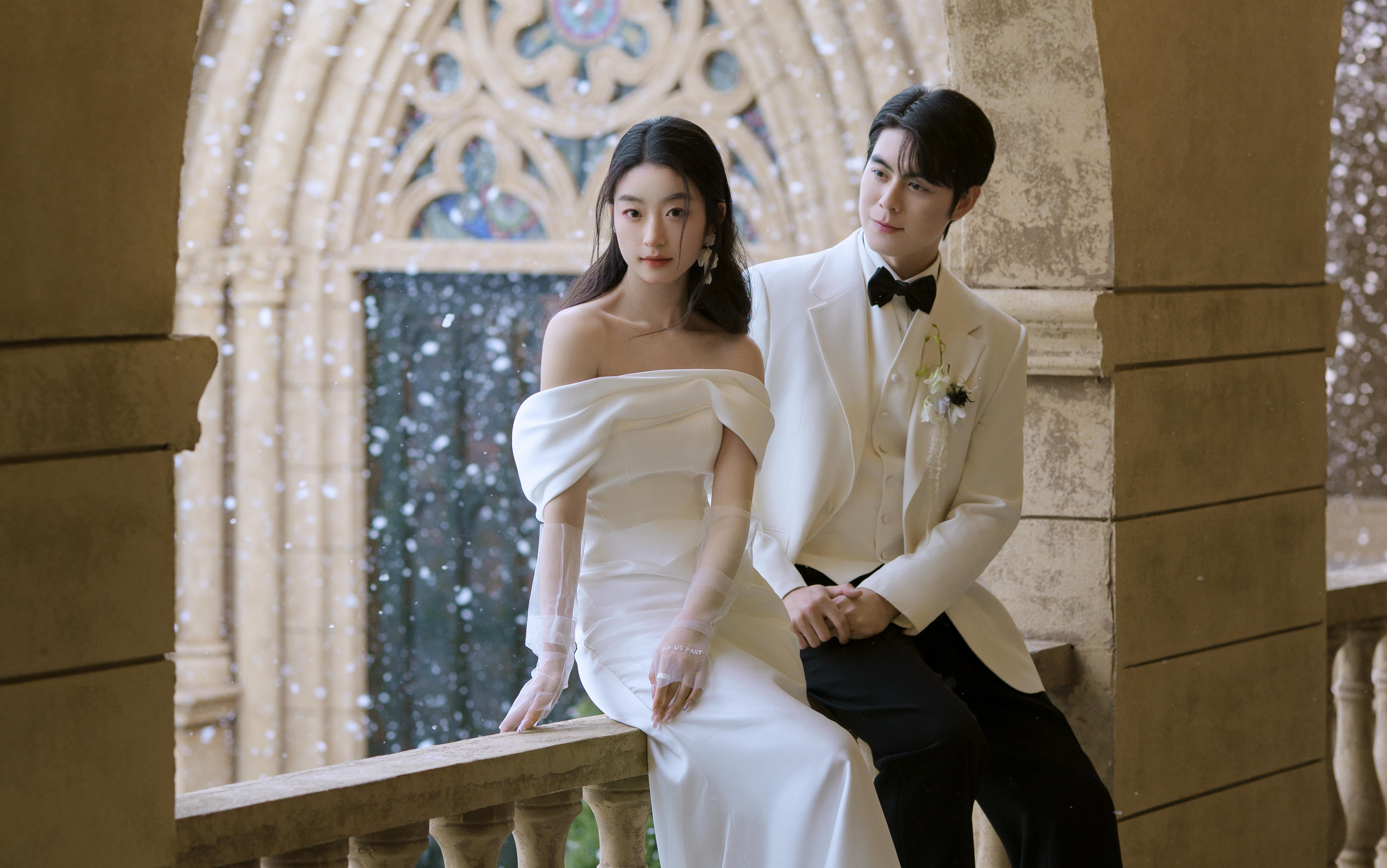 浪漫在这一刻具像化了｜我的婚纱照