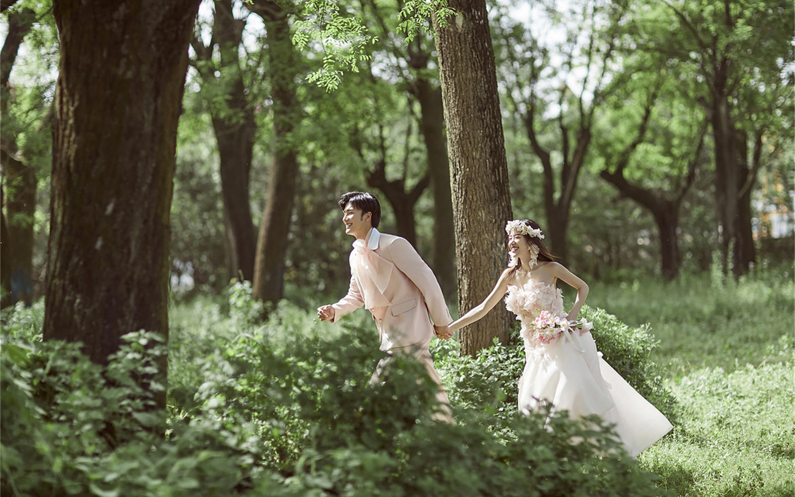 一整个美住✨小清新森系婚纱照真的太戳我了