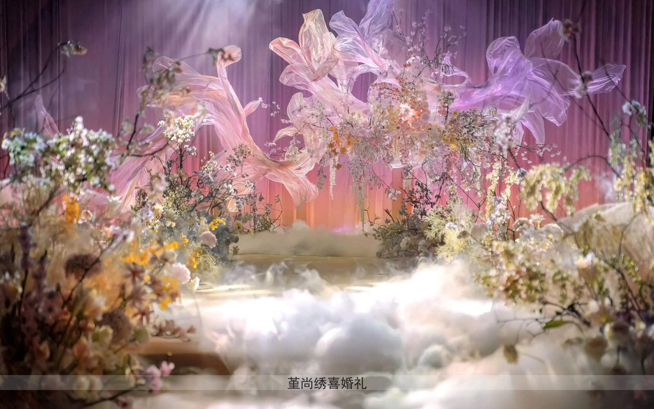 欧根纱唯美韩式婚礼