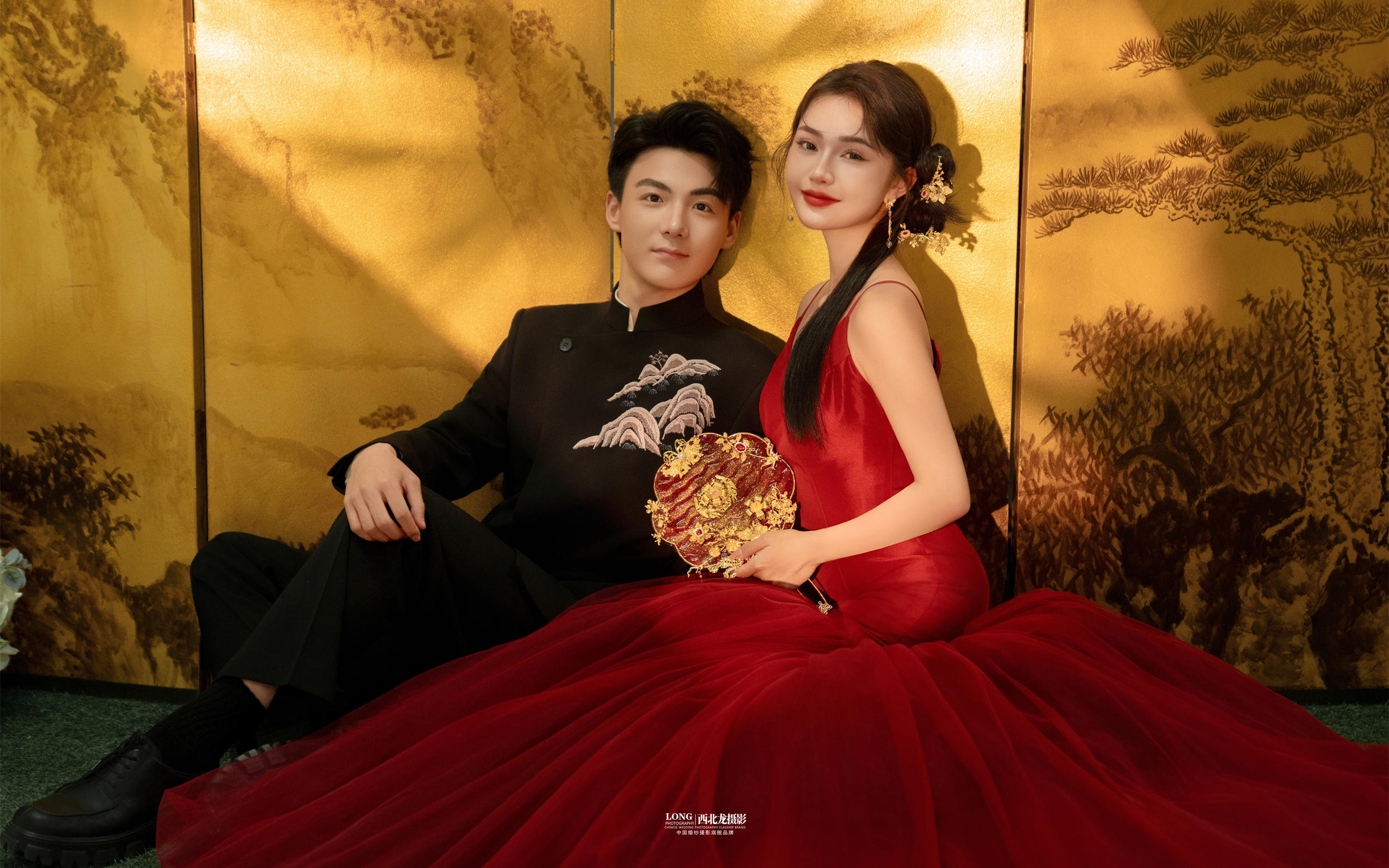 替姐妹们试过了‼️新中式婚纱照真的巨出片