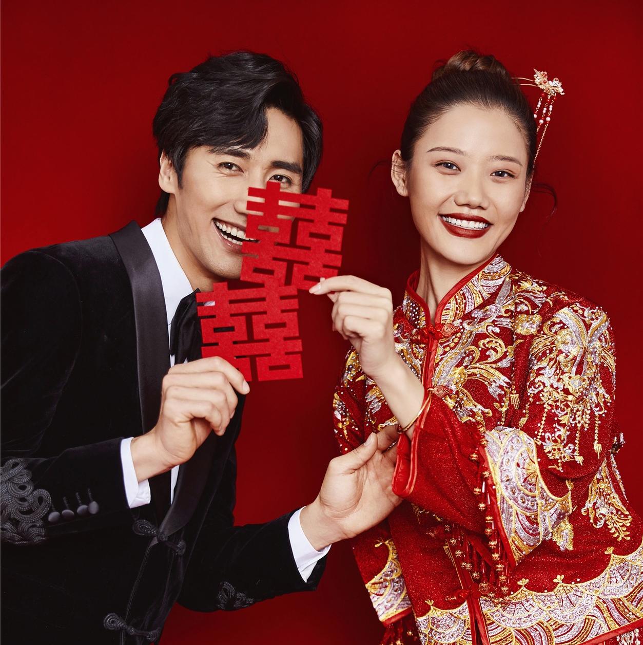 如果爱情有颜色，那一定少不了中国红