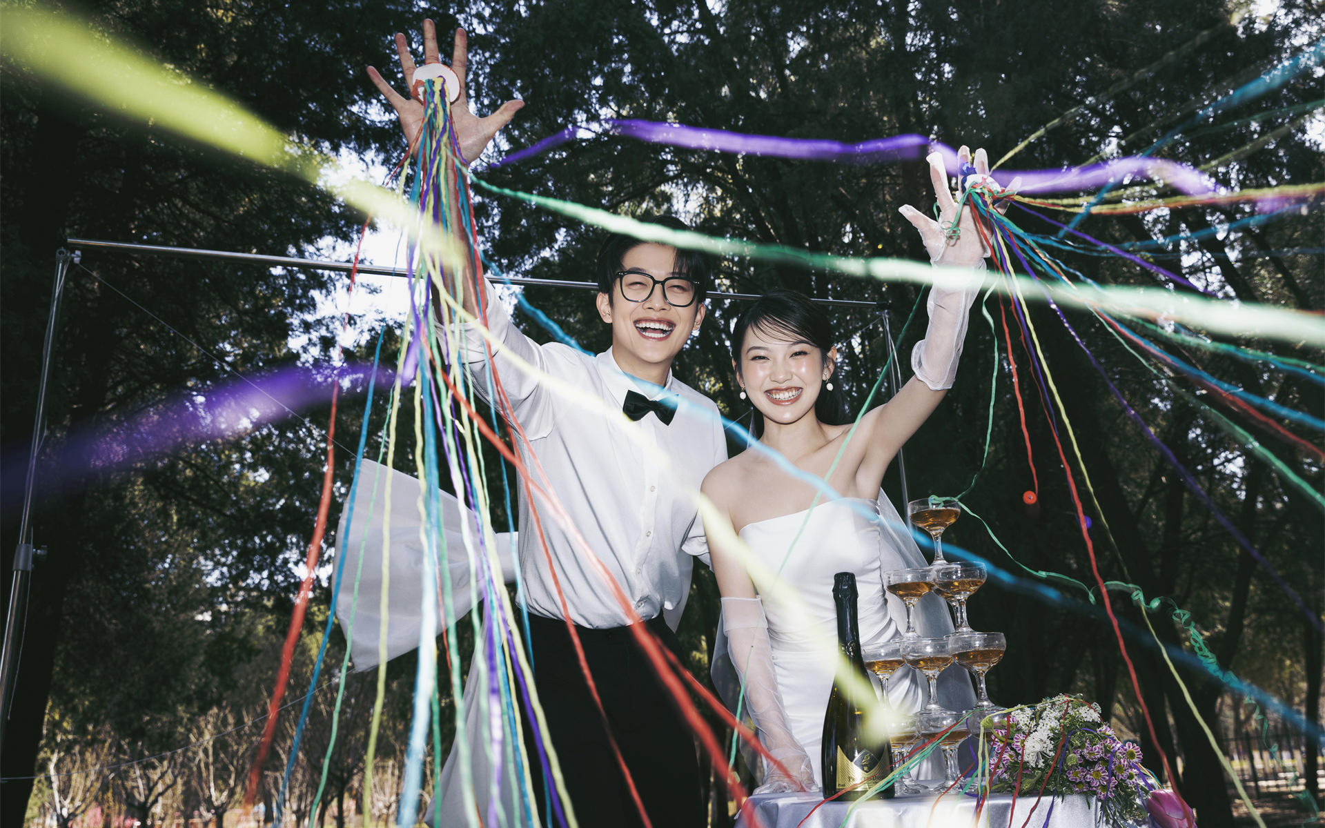 小众氛围感婚纱照