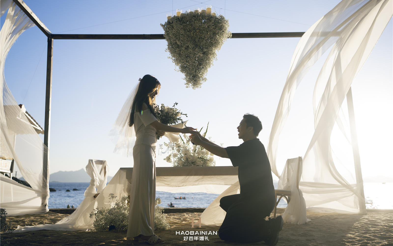 好百年婚禮-海邊求婚