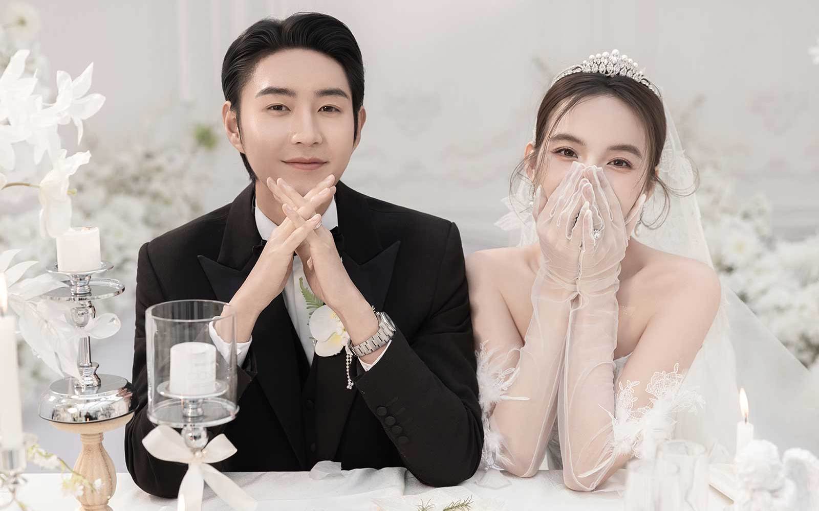 太愛這種儀式感滿分照片了??韓式婚紗照
