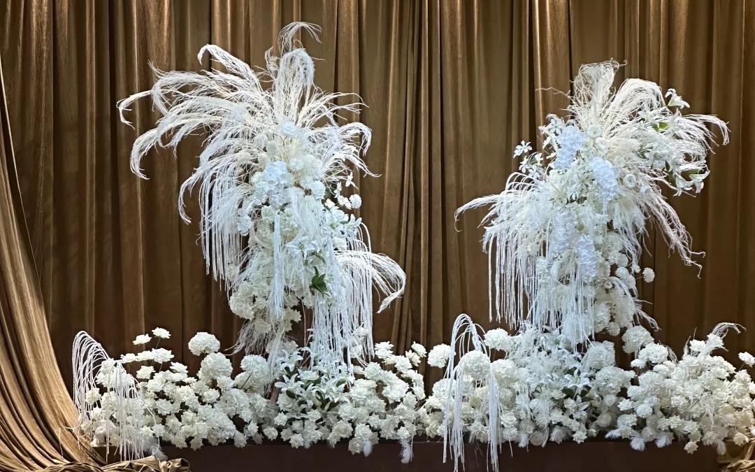 美拉德色系剧院风婚礼现场