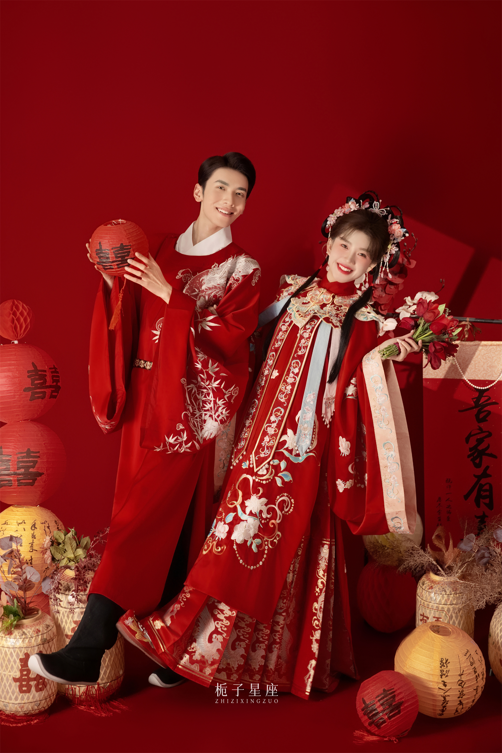<热卖婚纱照>底片全送/研发团队拍摄+婚嫁大礼包