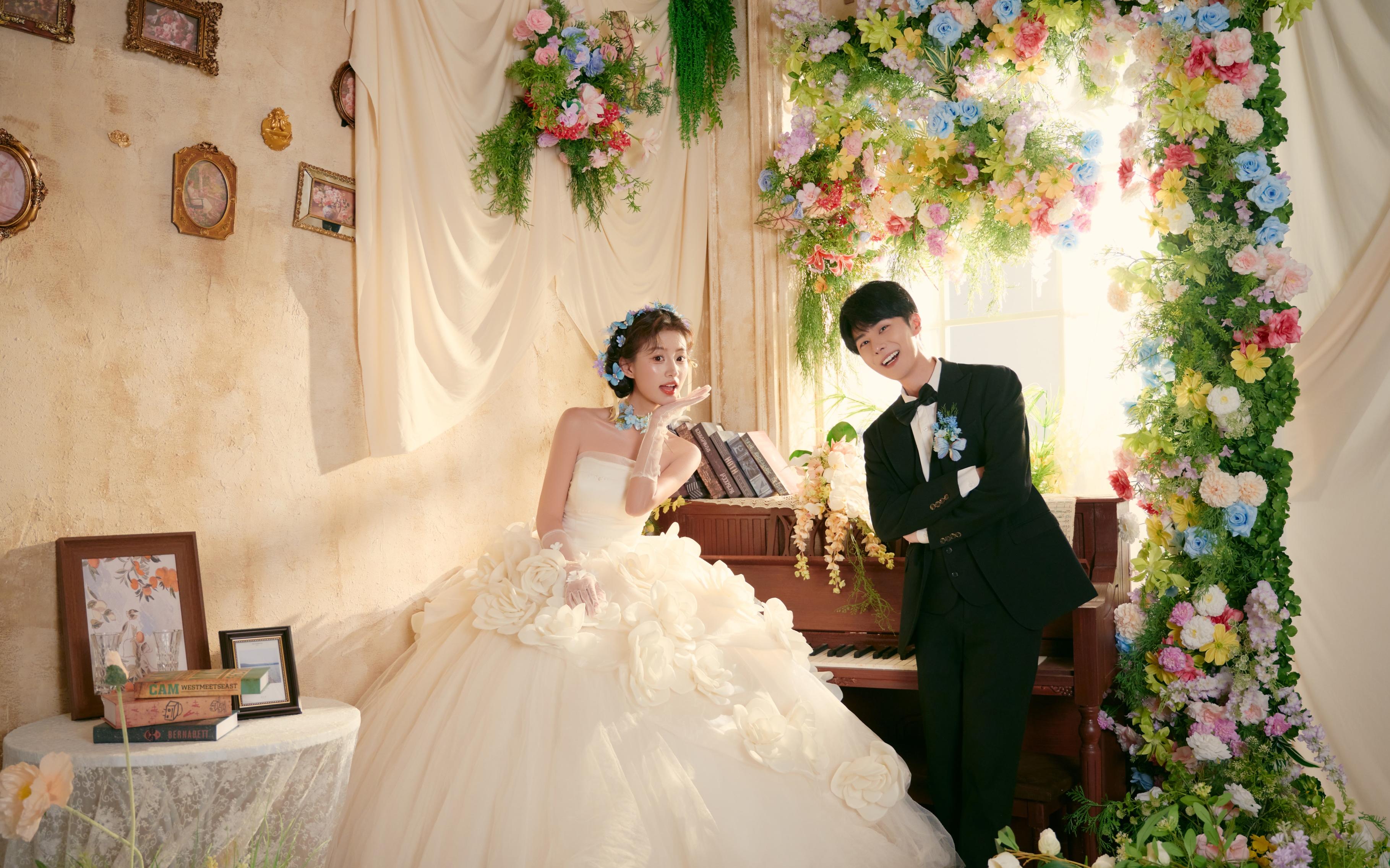 【童话花房】甜美公主花房婚纱照