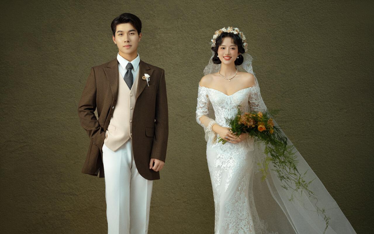 【內景油畫婚紗照】