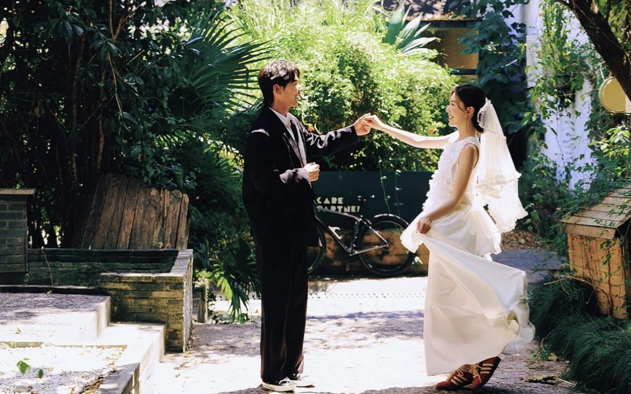 生命力的婚纱照