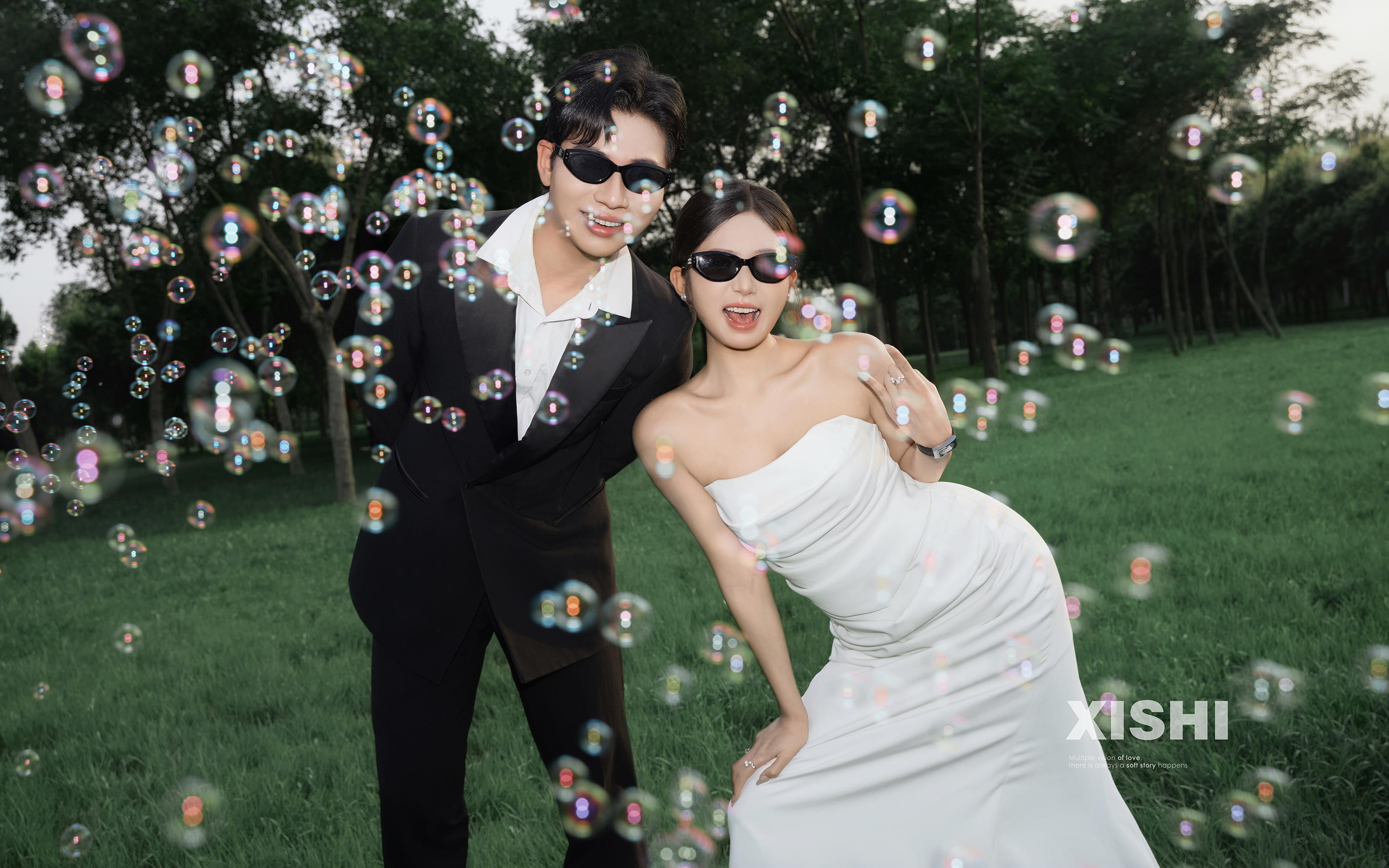 生命力拉满的婚纱照