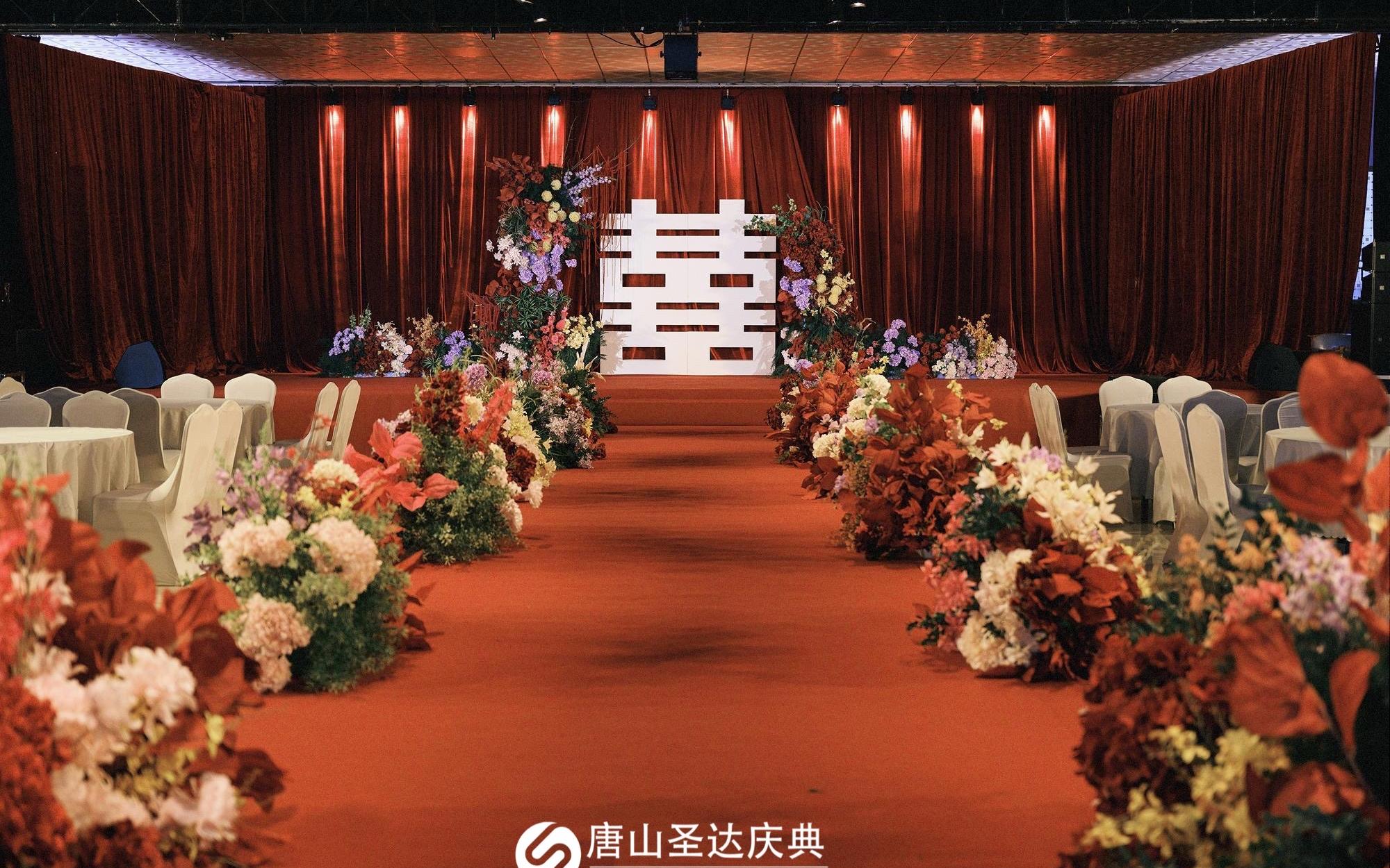 紅色婚禮大廳