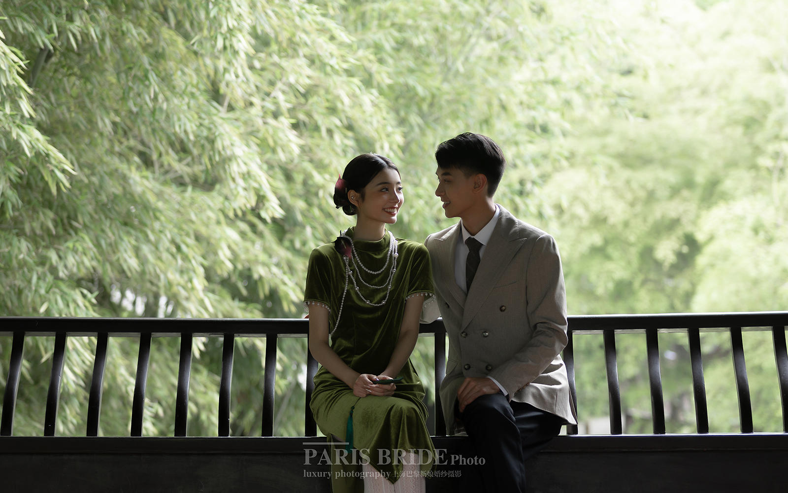幽静园林 温婉复古‖民国风婚纱照 绝绝子