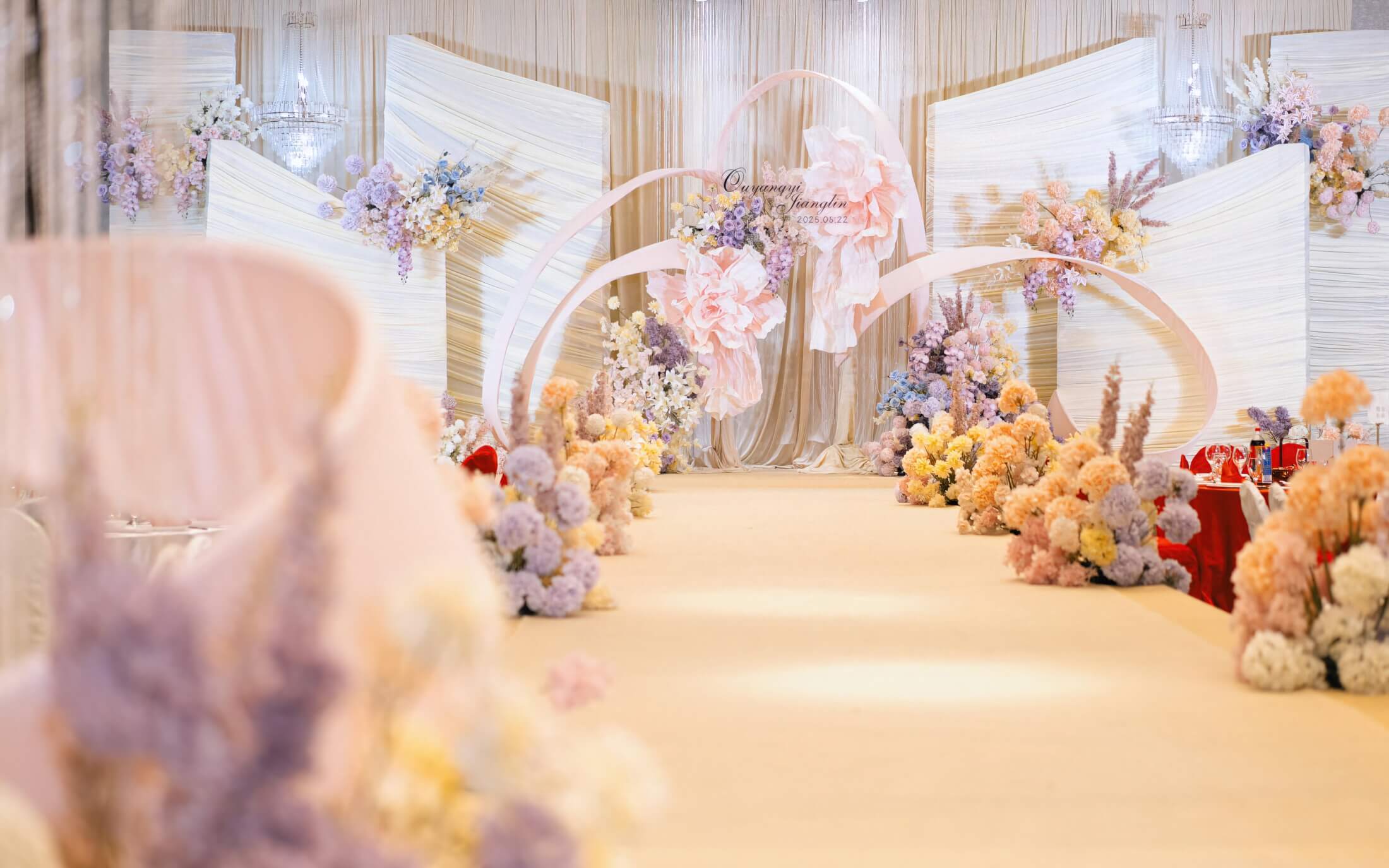 【喜悦花嫁】香槟色小众布艺婚礼
