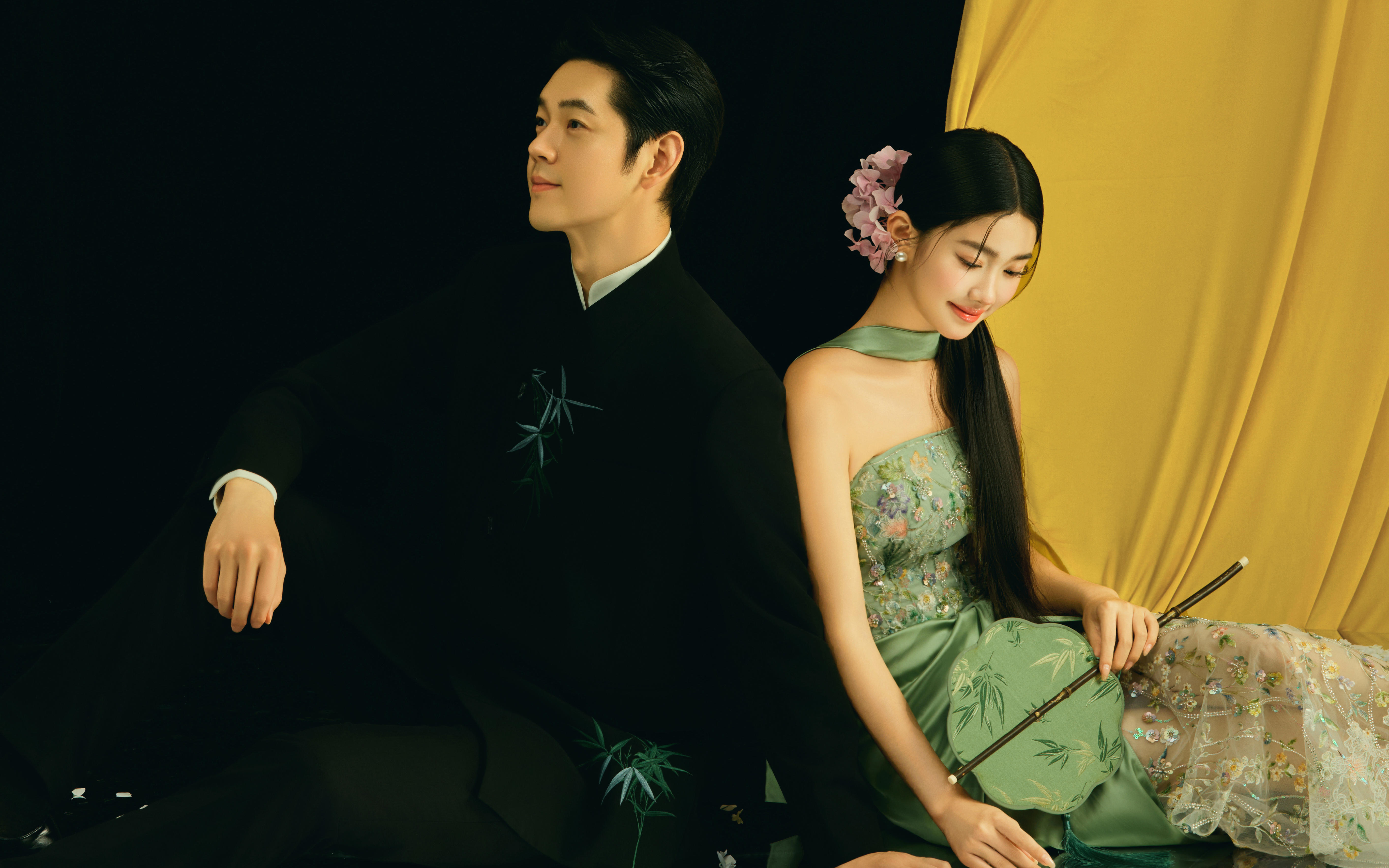 东方写意🍃清冷高级的新中式旗袍婚纱照