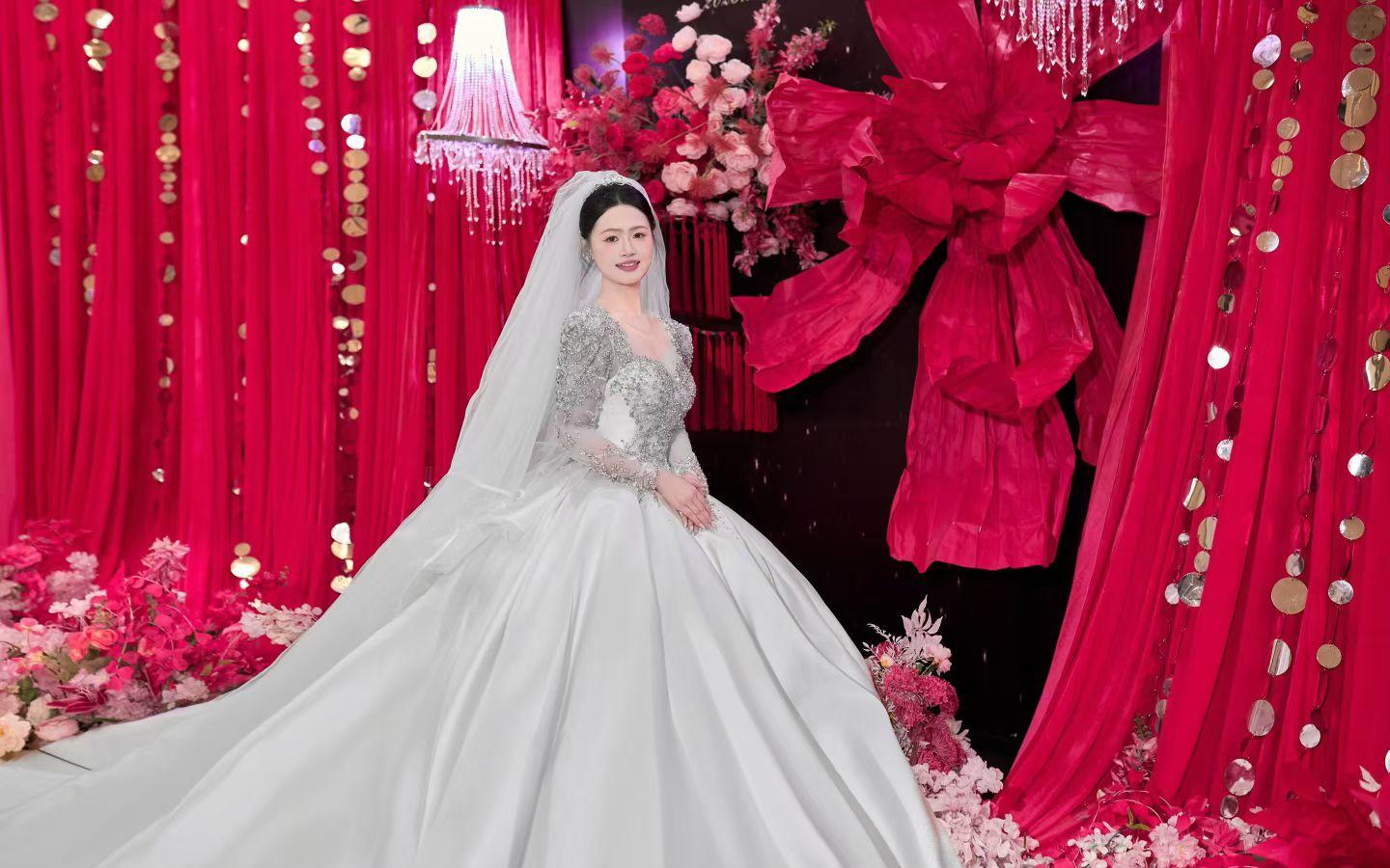 潜山婚庆 一  玫红色婚礼