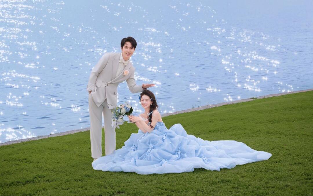 火出圈的蓝色花神公主！美到我的心巴上了～