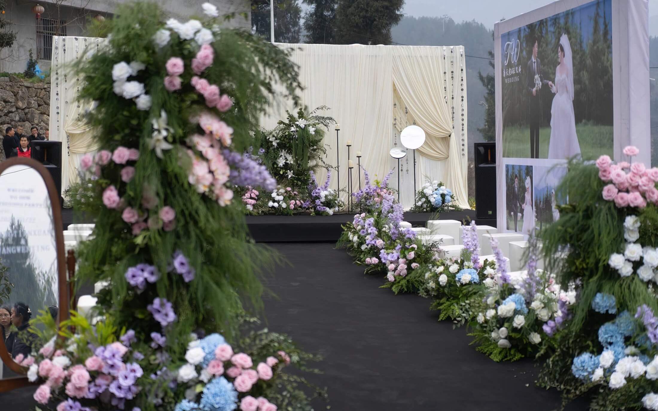 農(nóng)村庭院自然感香檳布?；槎Y7