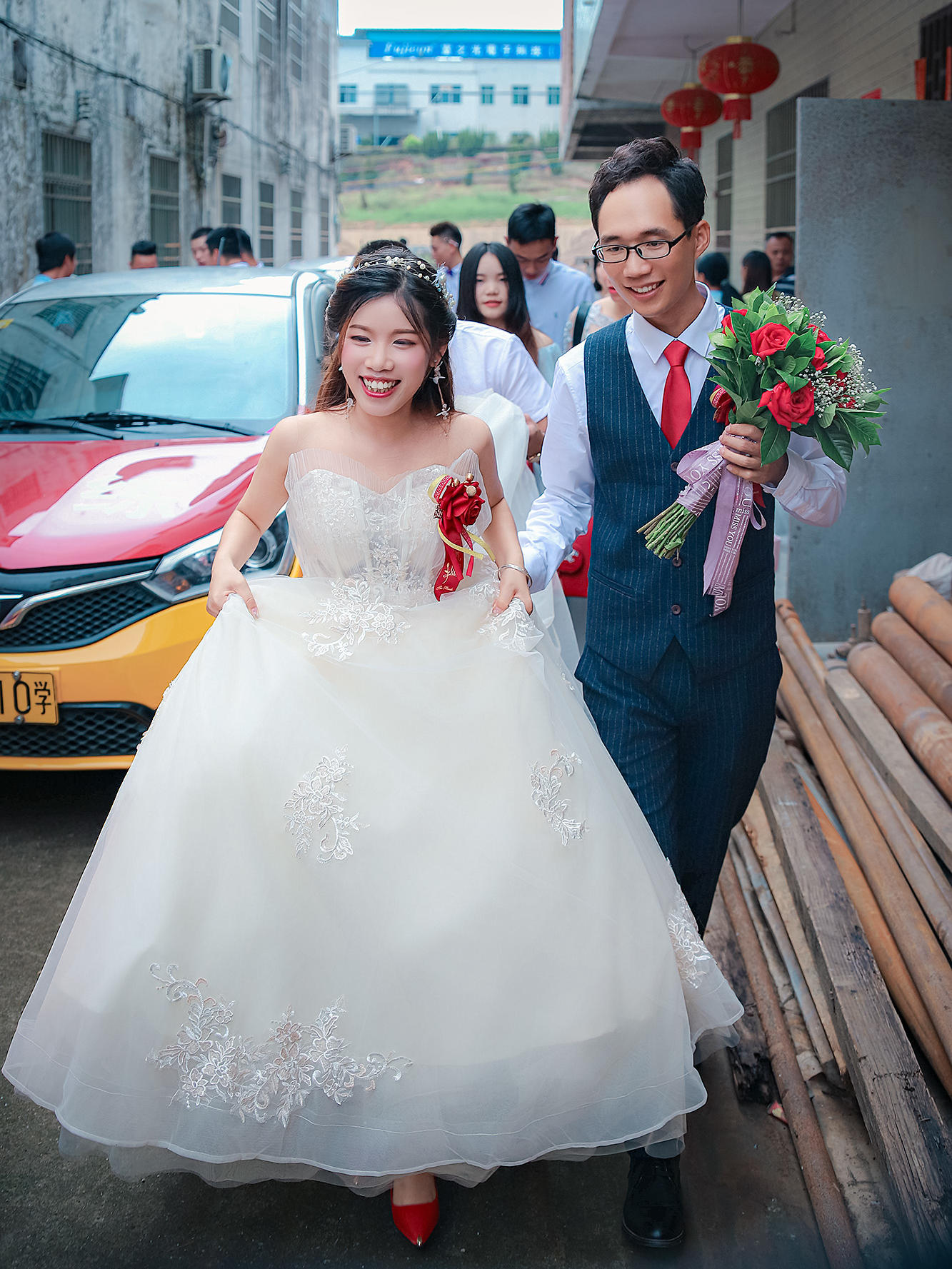 19韶关乳源车队婚礼1（准备接亲仪式）