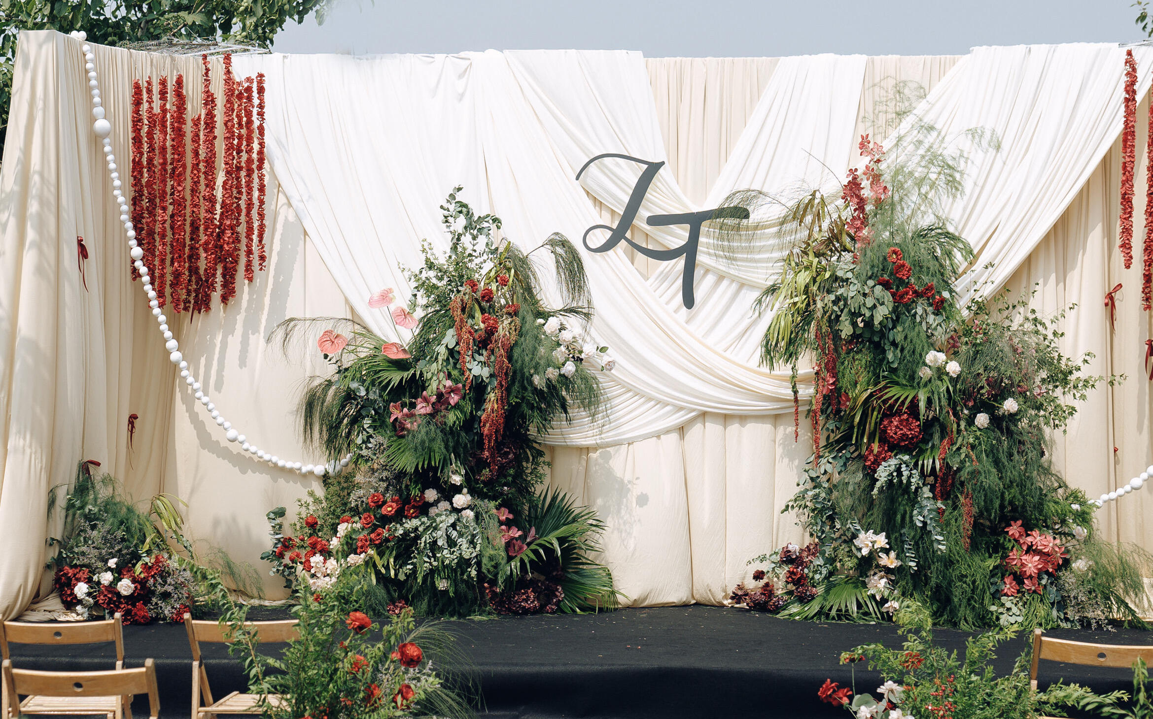 是很满意的温暖香槟色婚礼鸭～