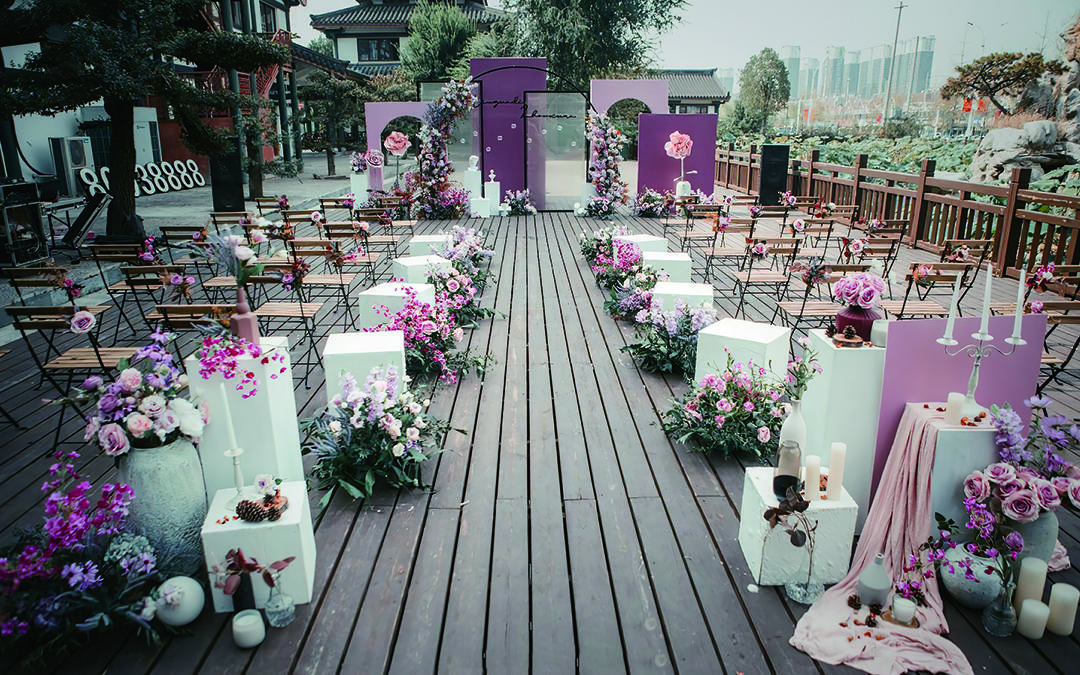 【夏时令、棠花开】户外婚礼主题