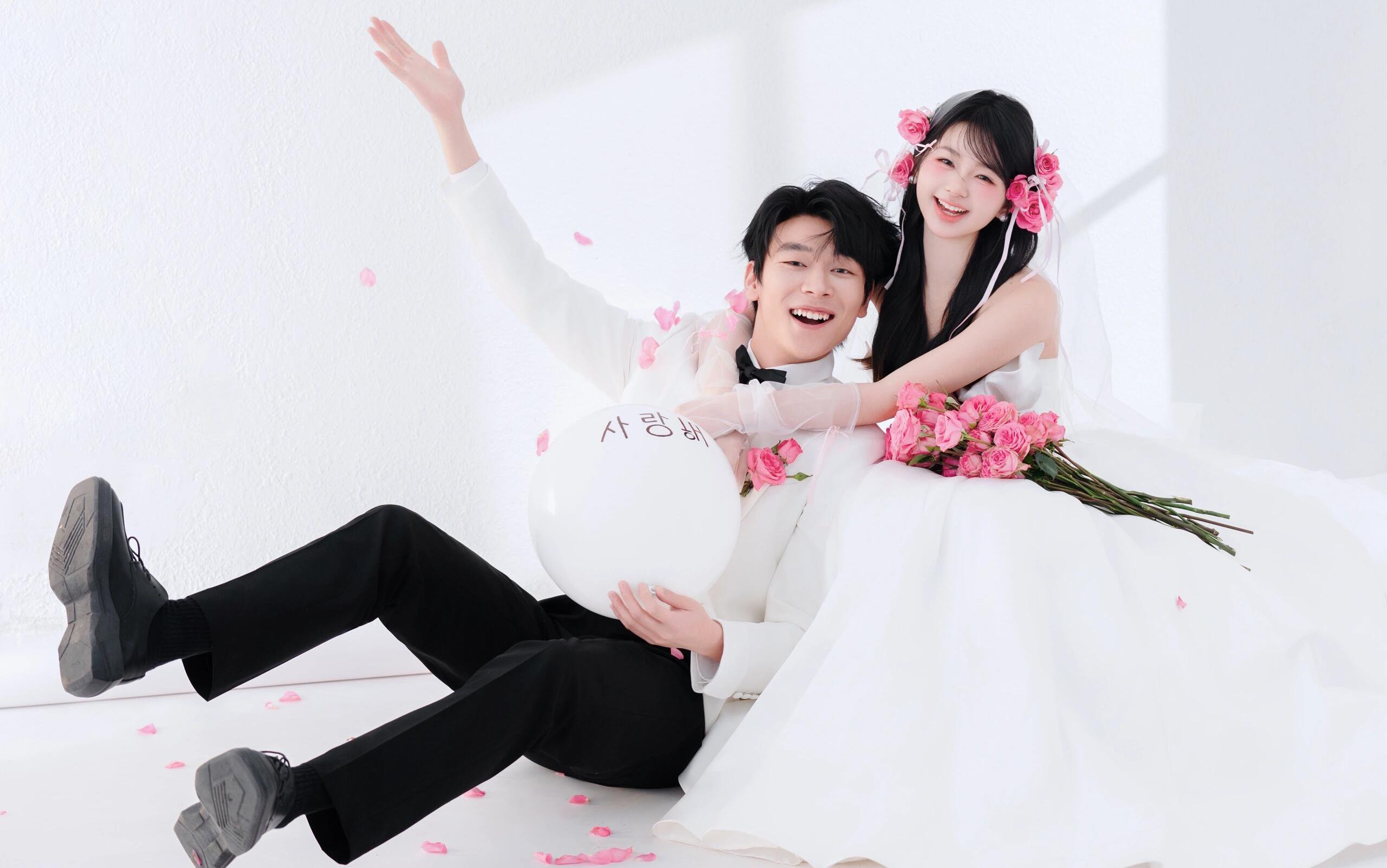 【韓式系列】韓系ins風(fēng)婚紗照，美的超前