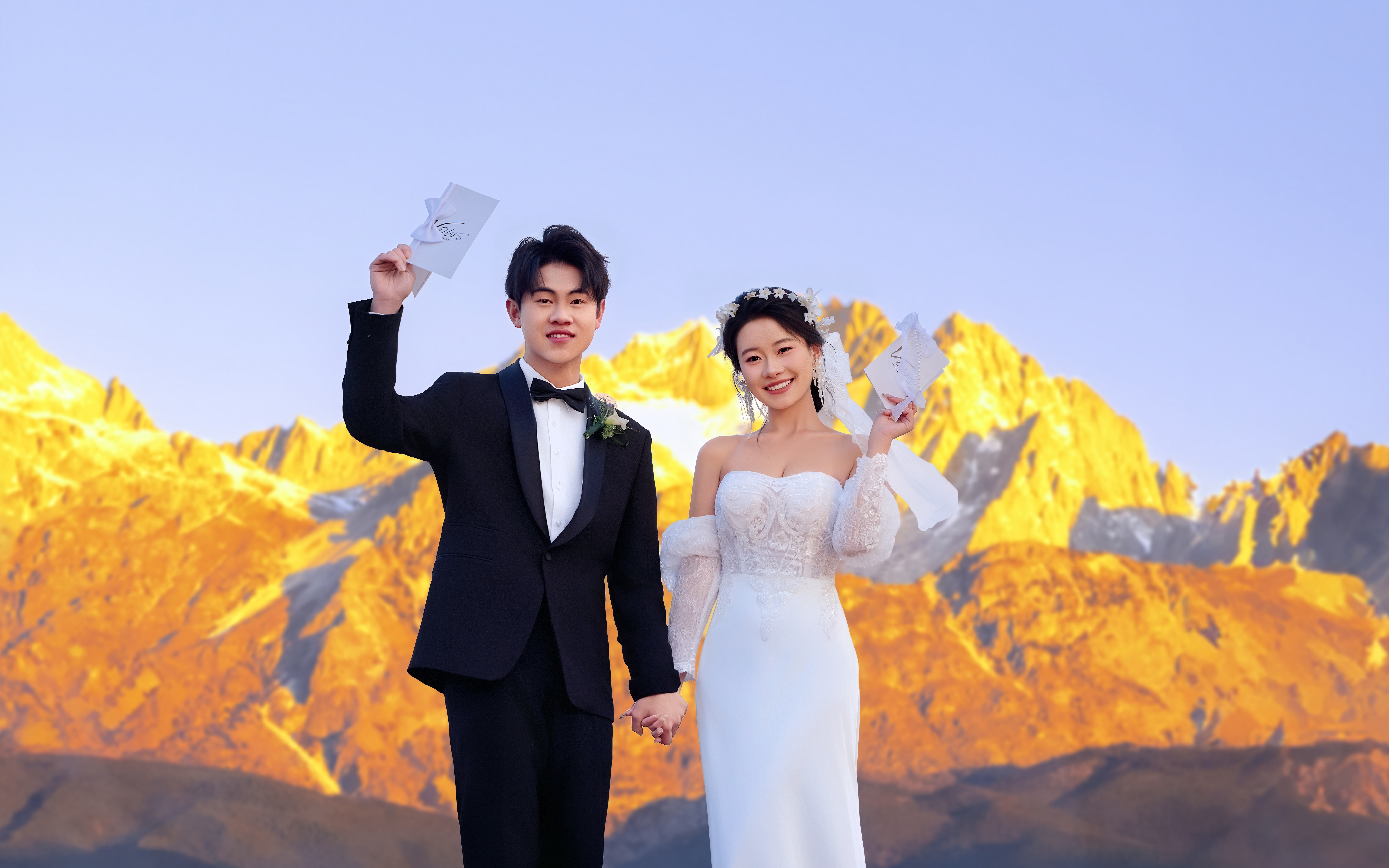 以日照金山为聘，定格此生最隆重的婚礼浪漫