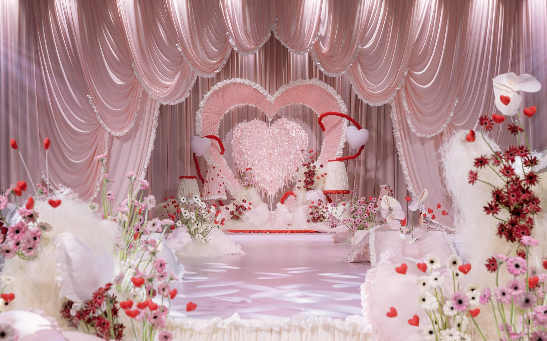 【梦幻婚庆礼仪策划】miu系甜美少女心篷房婚礼