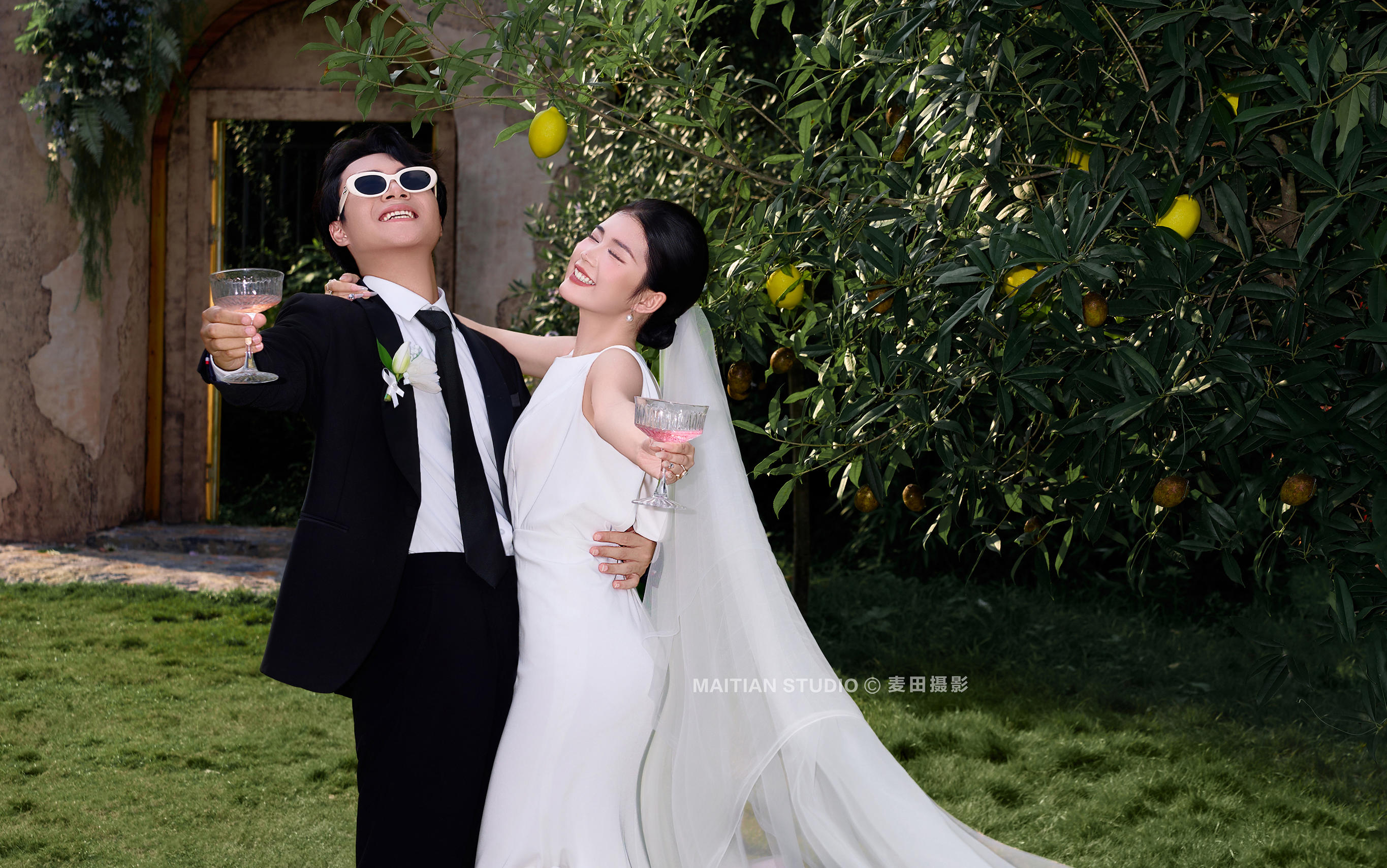 当婚纱照遇见老钱风！适配度拉满！！！