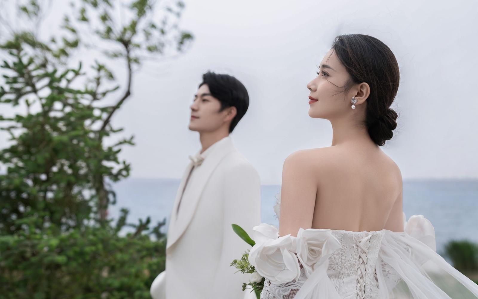 💦湖畔情书·把夏天揉进婚纱照里🌿