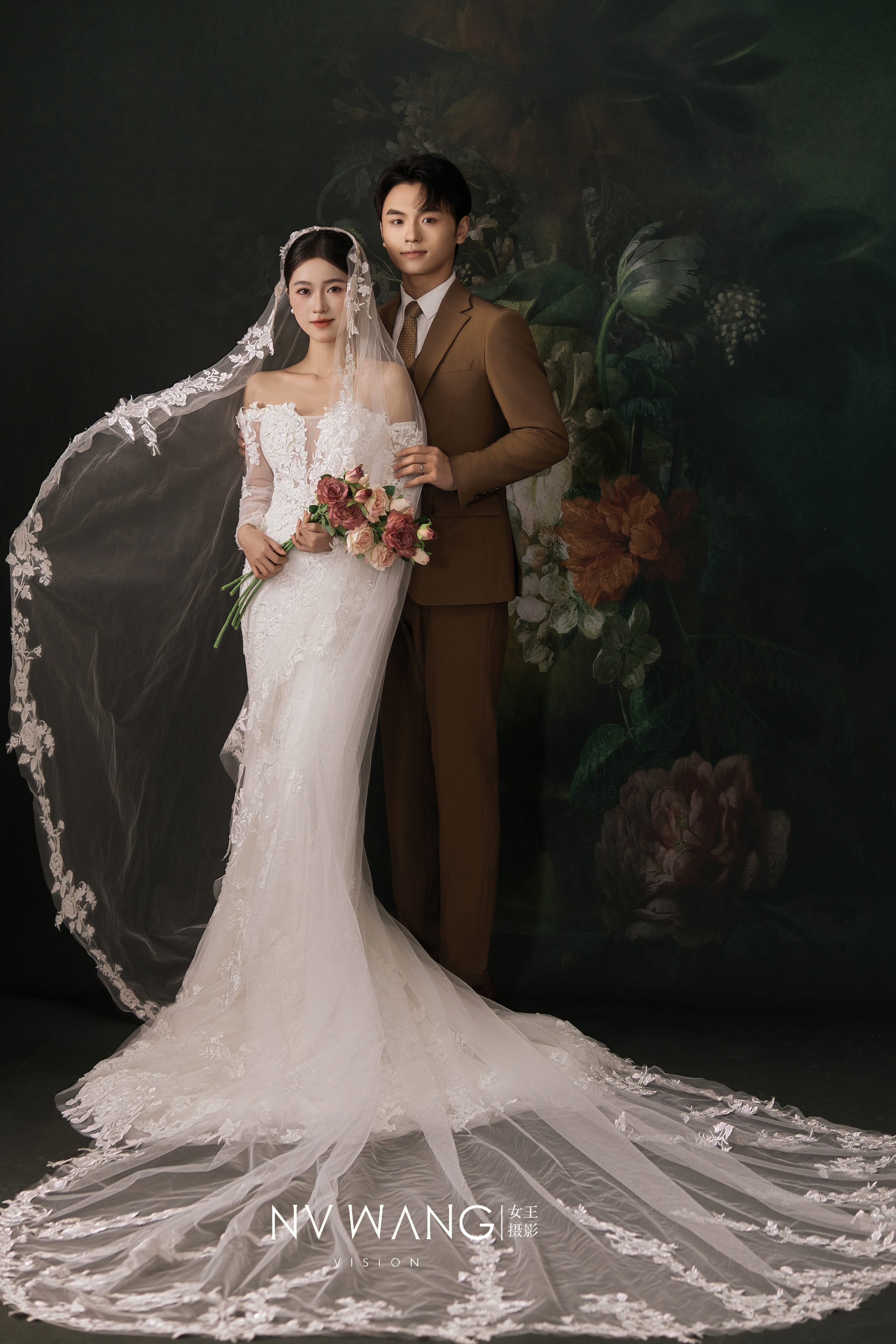 左海摯愛一生八件套婚紗