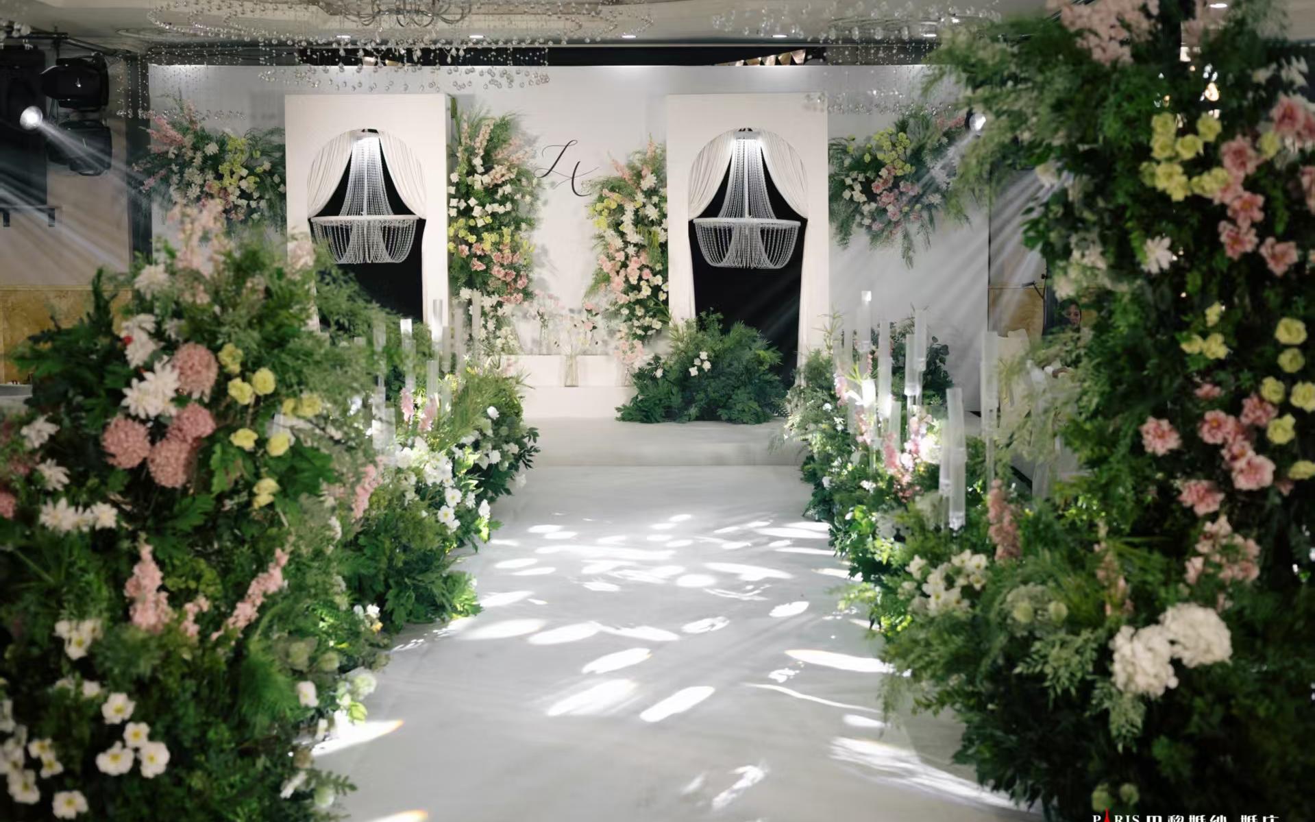 【巴黎婚礼】白绿的婚礼