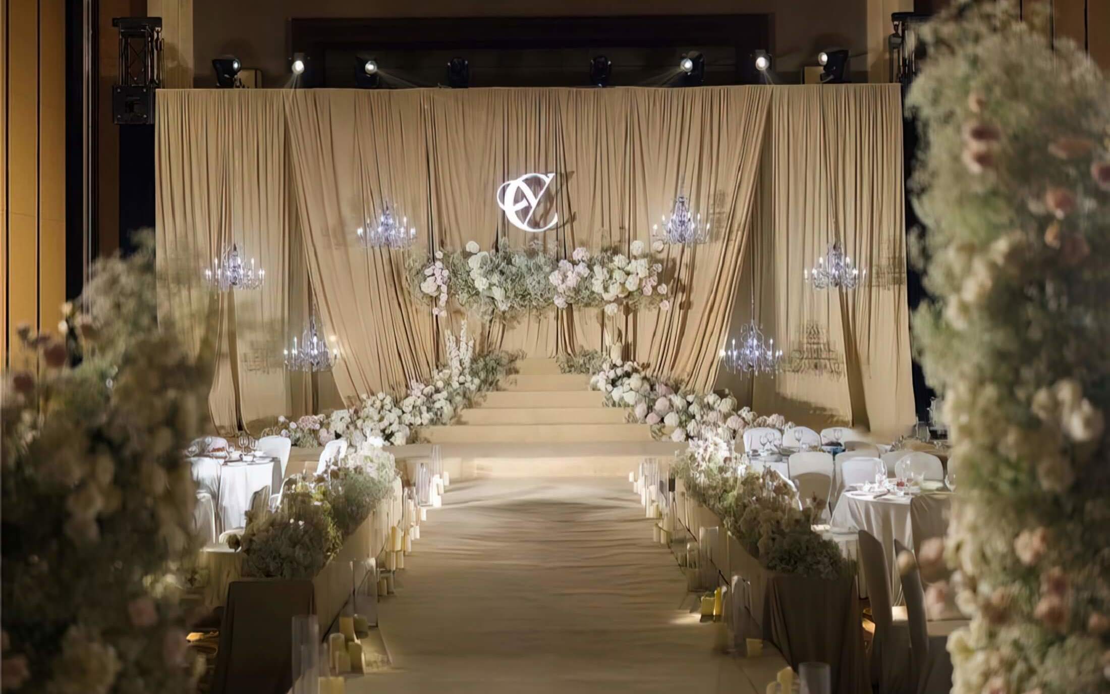 【梦幻婚庆礼仪策划】温柔韩式香槟色治愈系婚礼