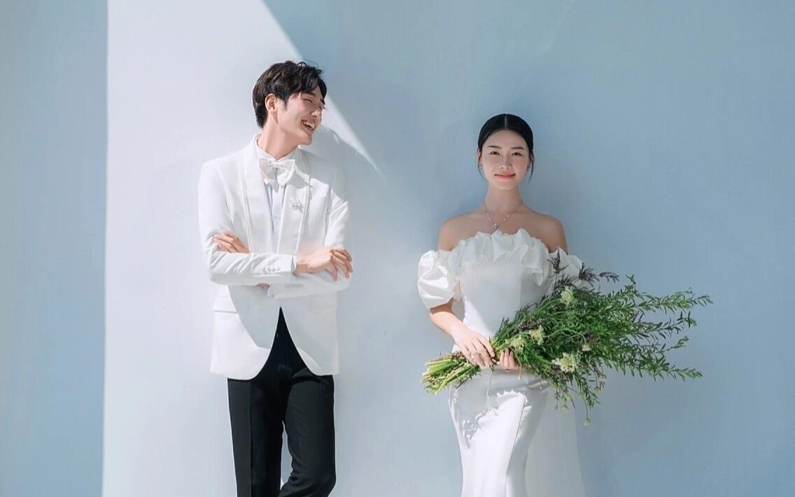 简约即高级|经典耐看的韩式婚纱照🤍