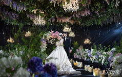 全鲜花韩式氛围感唯美婚礼