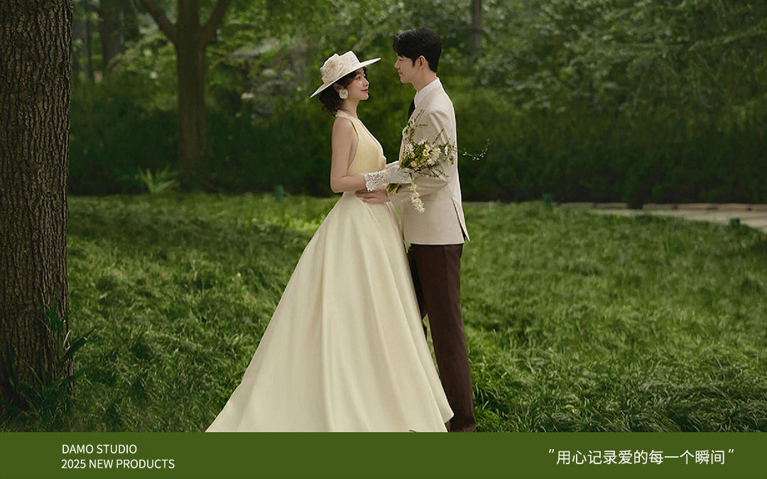 高级不撞款✅法式轻复古婚纱照太着迷啦😍