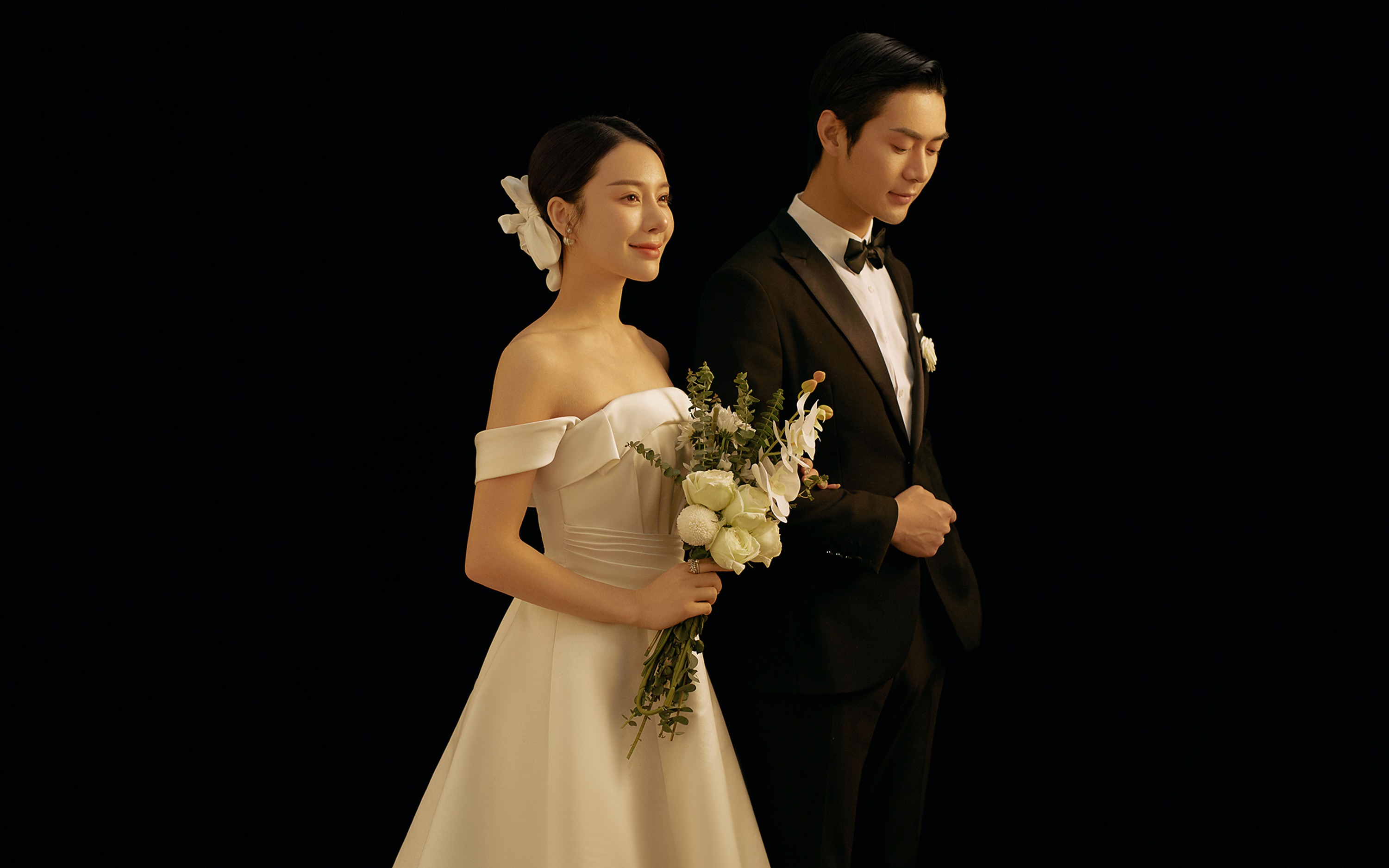 室内韩式婚纱照