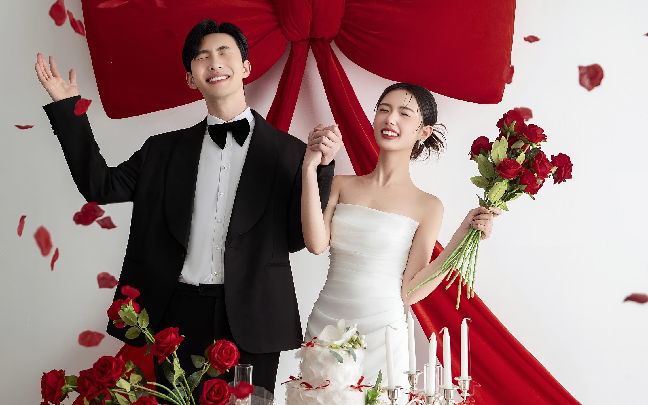 哇噻，是我一直想拍的大紅蝴蝶結(jié)