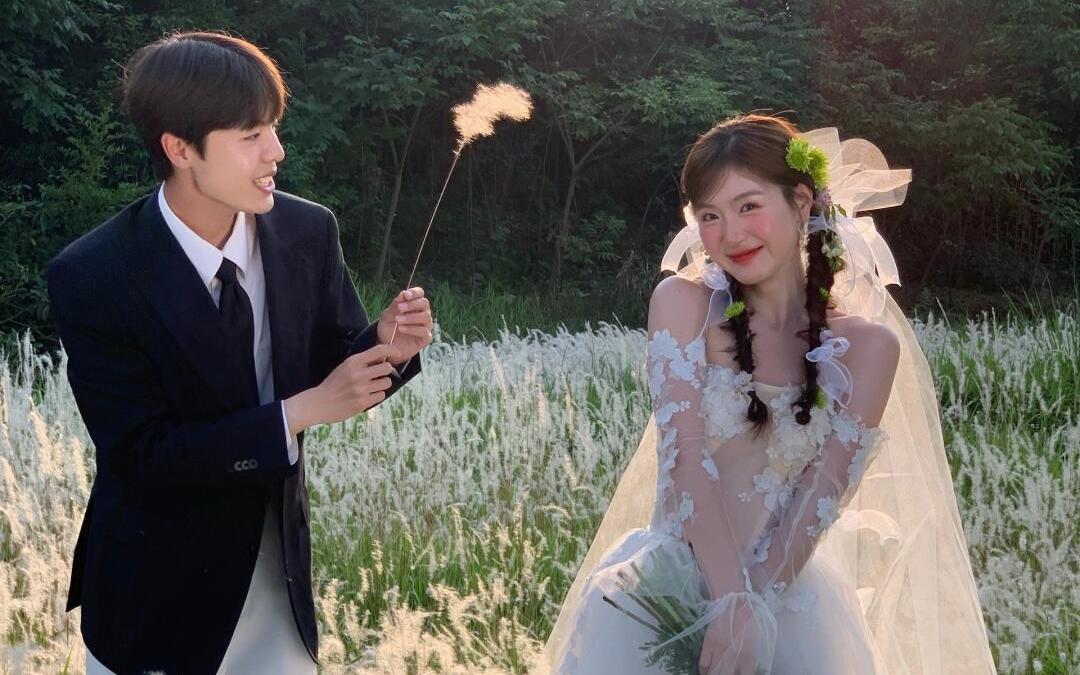 这组婚纱照明媚又生动