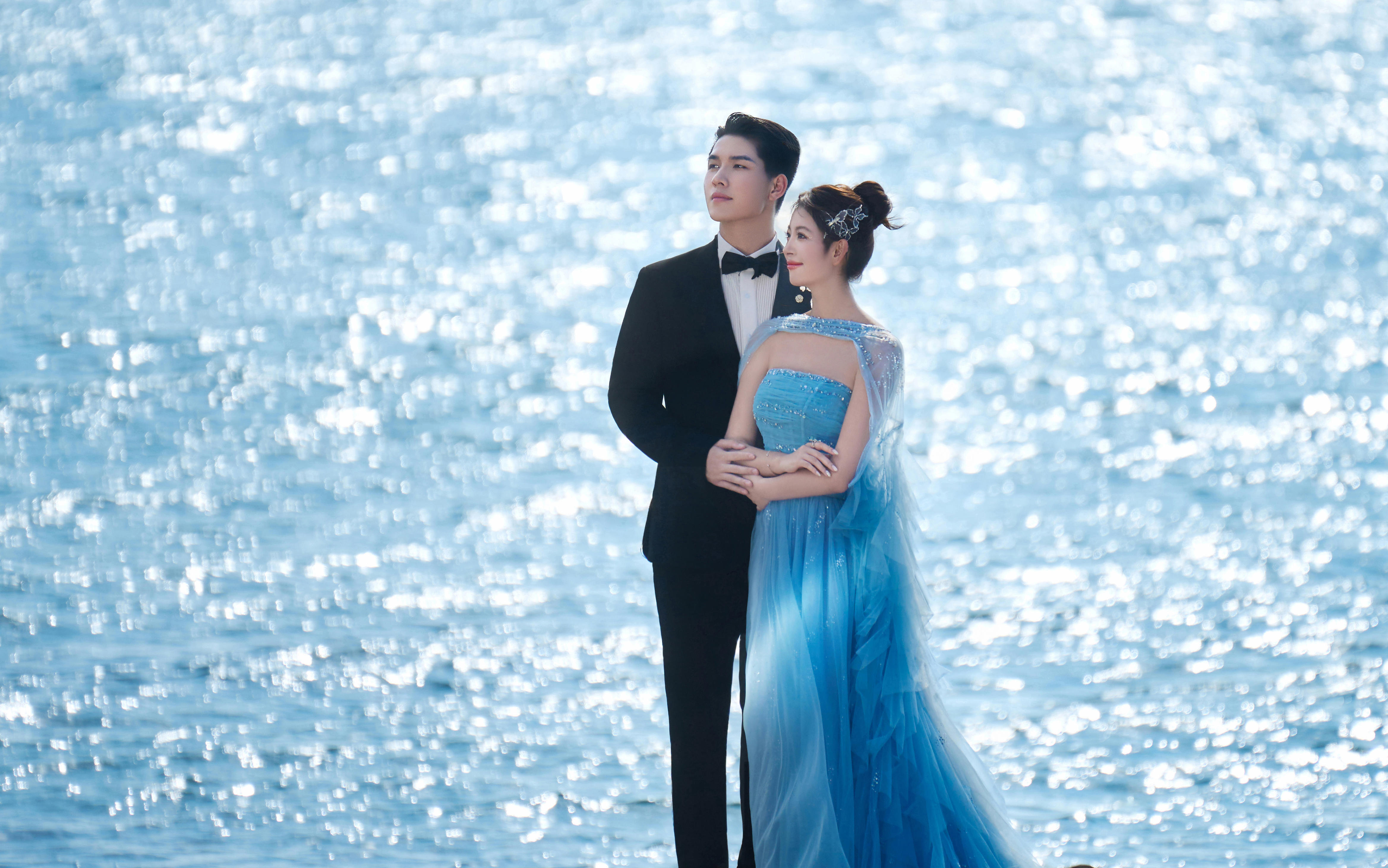 我的礁石婚紗照????愛(ài)是海水與礁石的碰撞