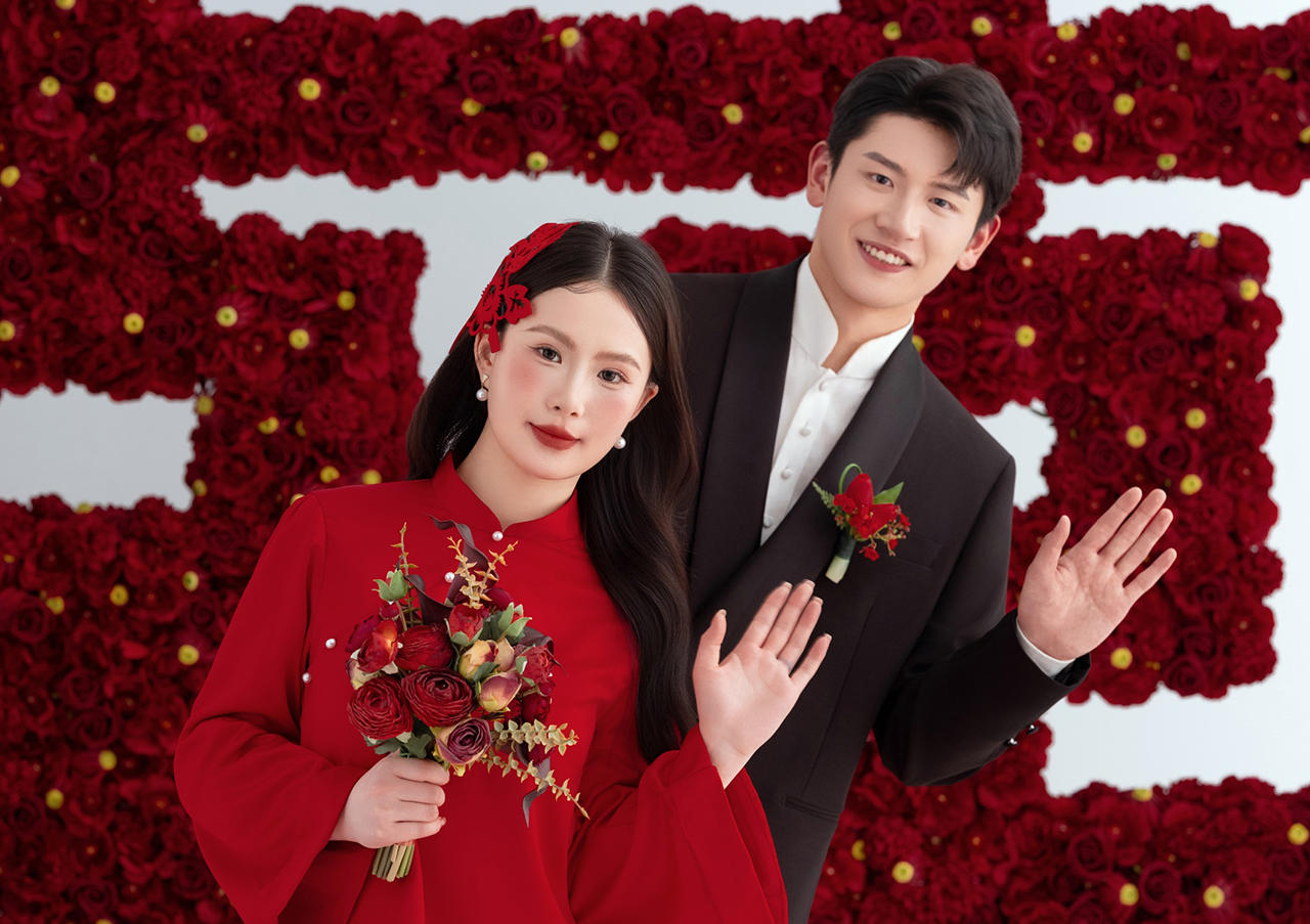 合肥乐玛客片分享~这组喜嫁婚纱照甜到齁
