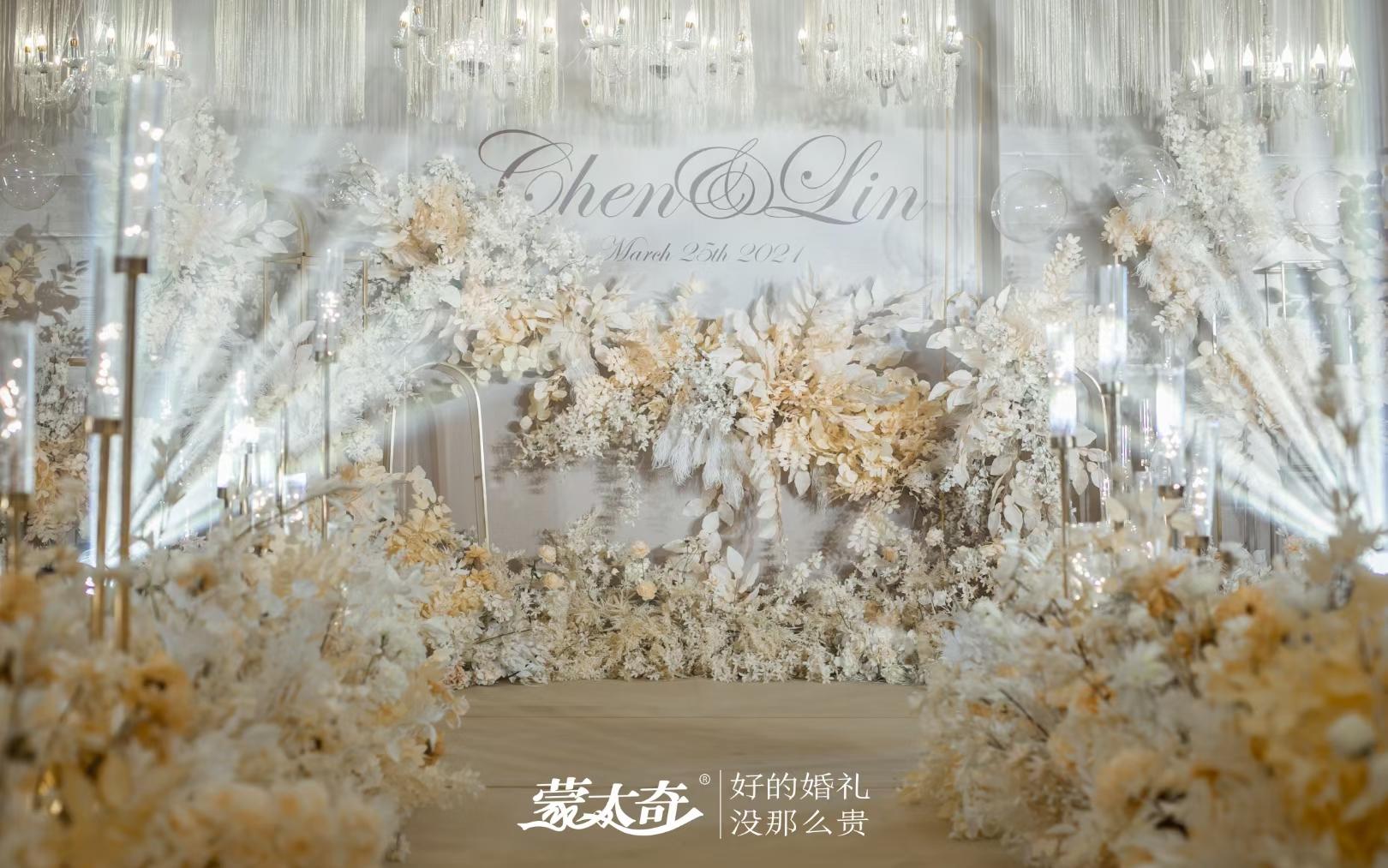 《私语》丨唯美梦幻风丨浪漫浅粉色丨漳州蒙太奇婚礼