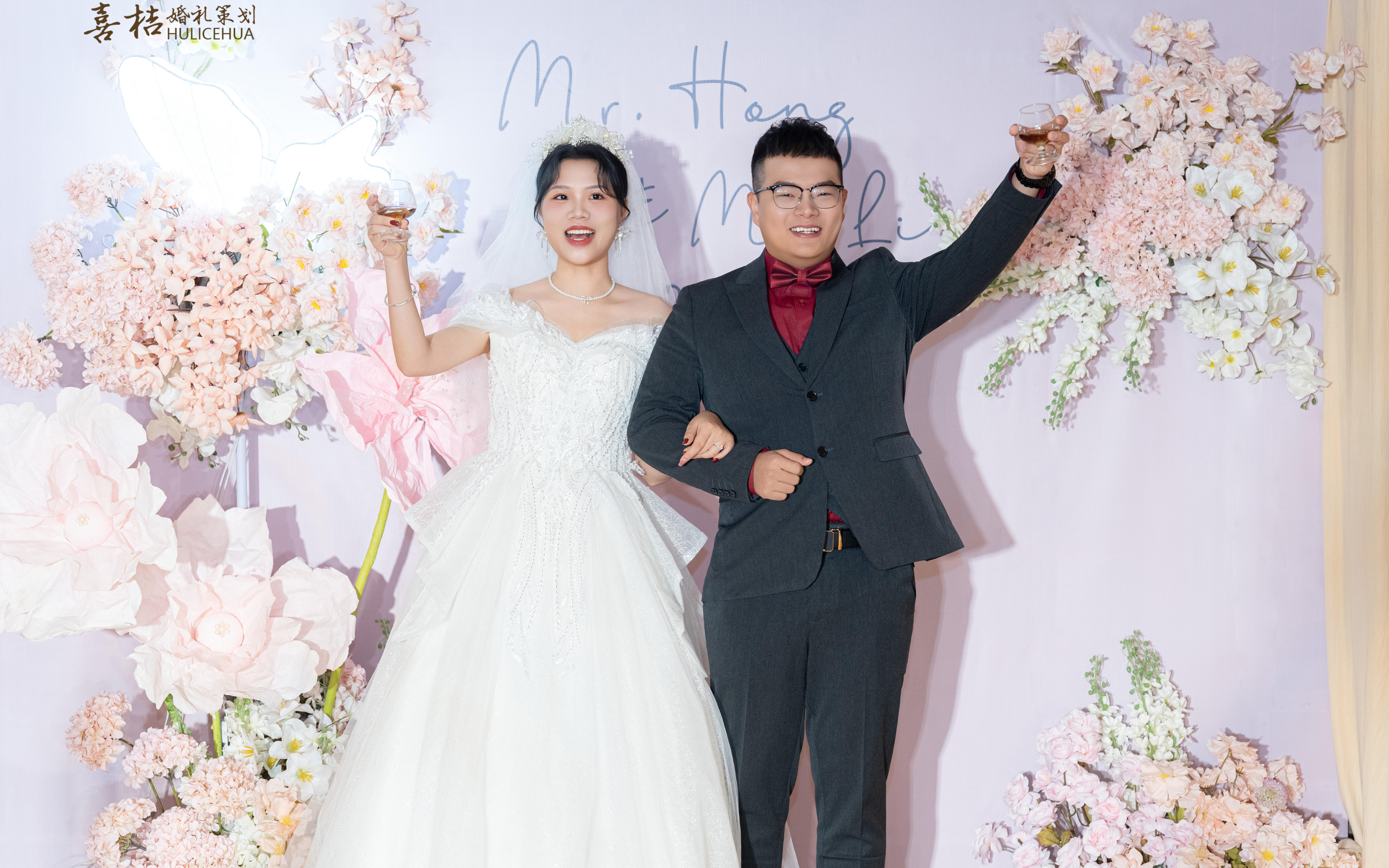 小預(yù)算粉色婚禮