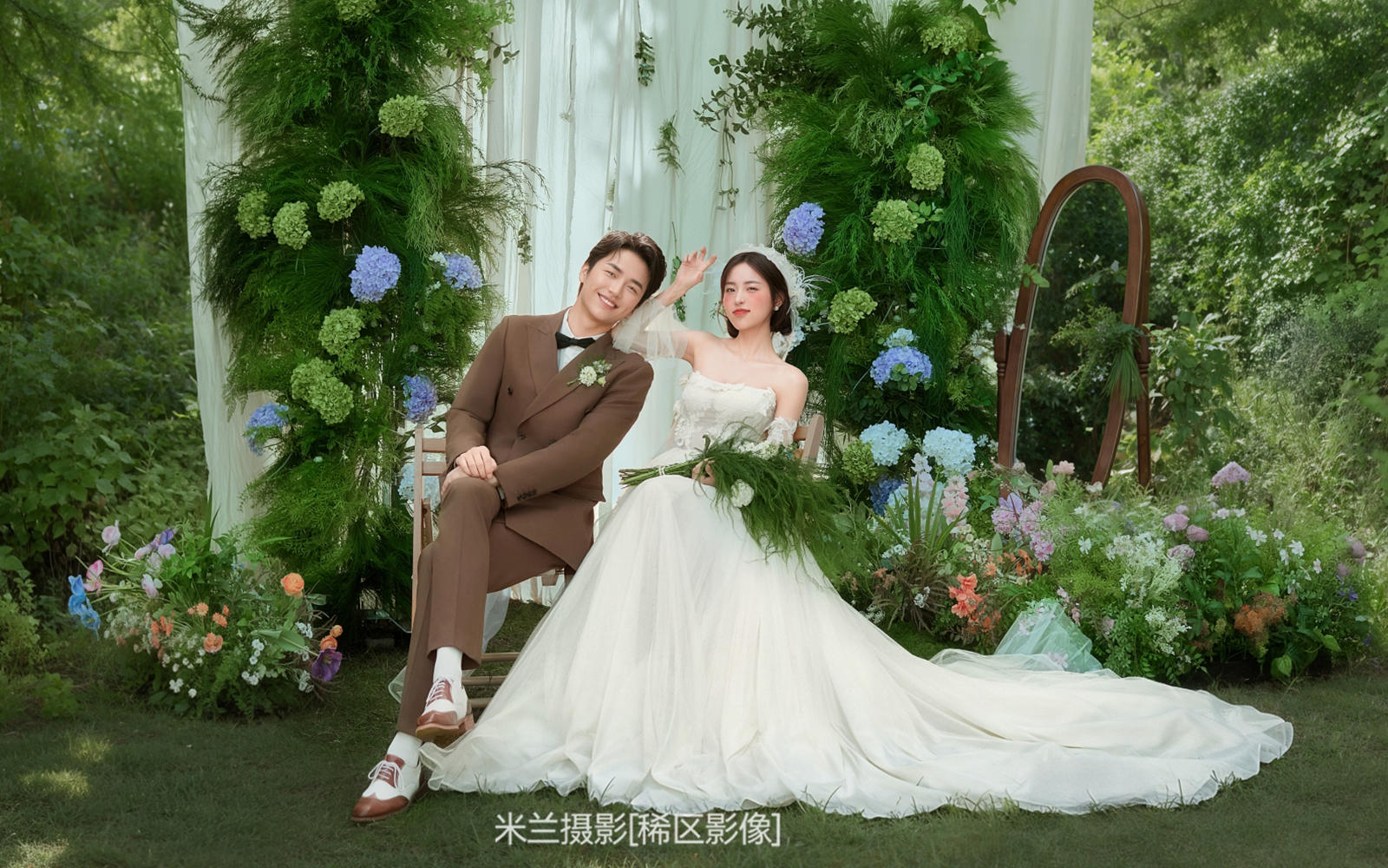 【花房少女】?jī)?nèi)景婚紗照系列