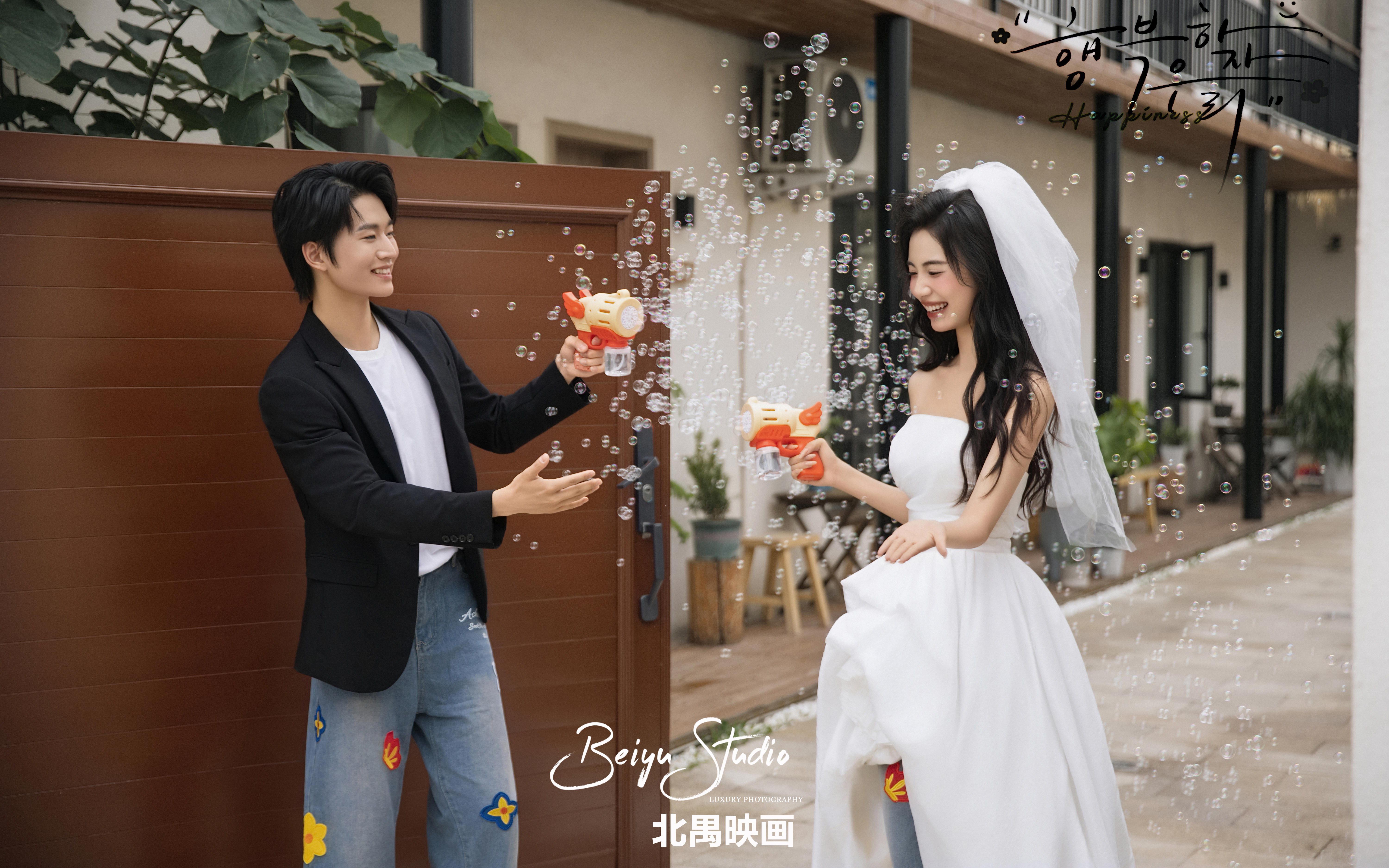 把煙火愛情，拍進(jìn)婚照里