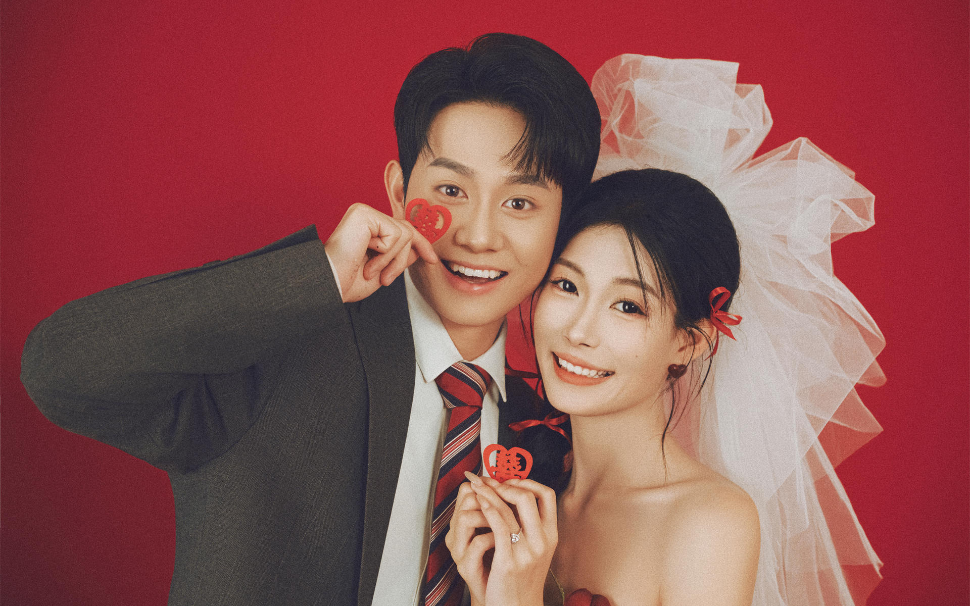 轻复古喜嫁风婚纱照