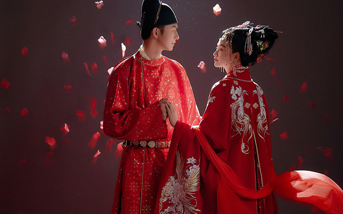 汉服婚纱照❣中式浪漫的极 致之旅