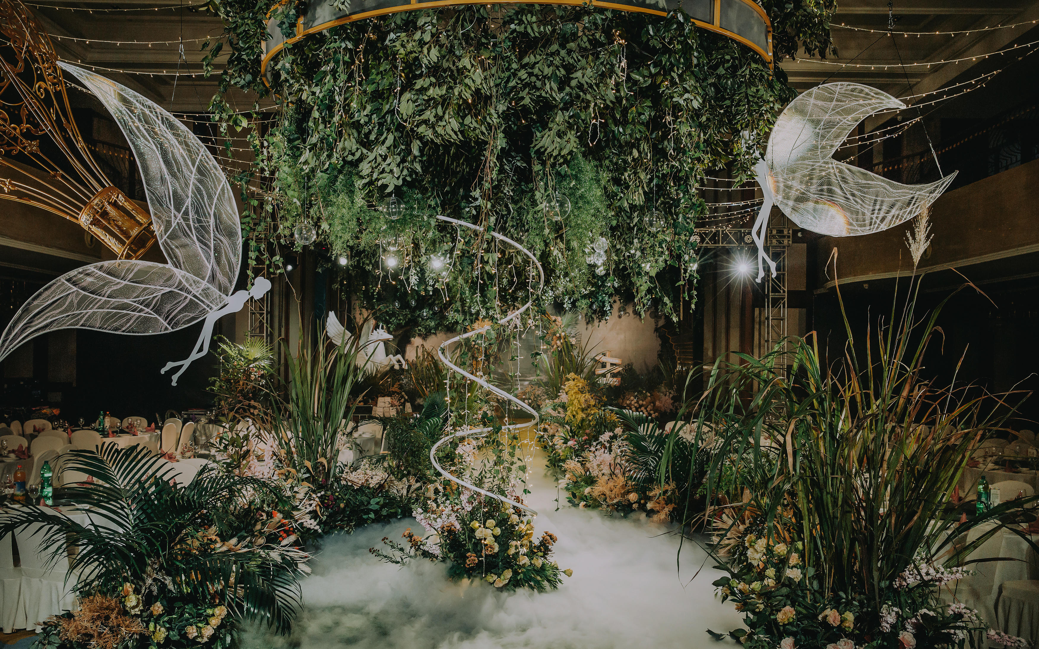 凡梦工作室 暮光森林 森系婚礼 植物 绿色