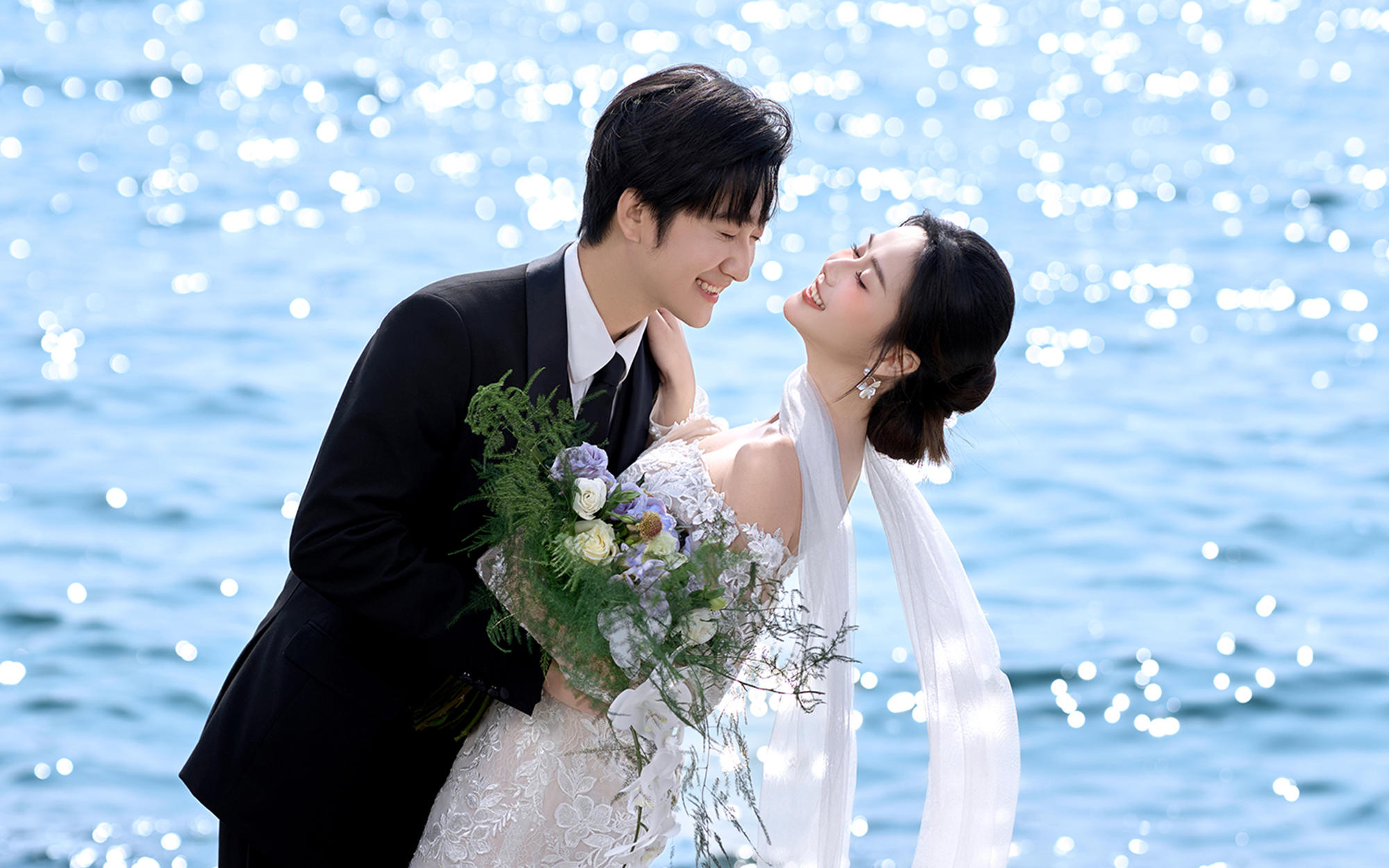 如果神明偏爱，那一定是海面上的波光粼粼🌊✨