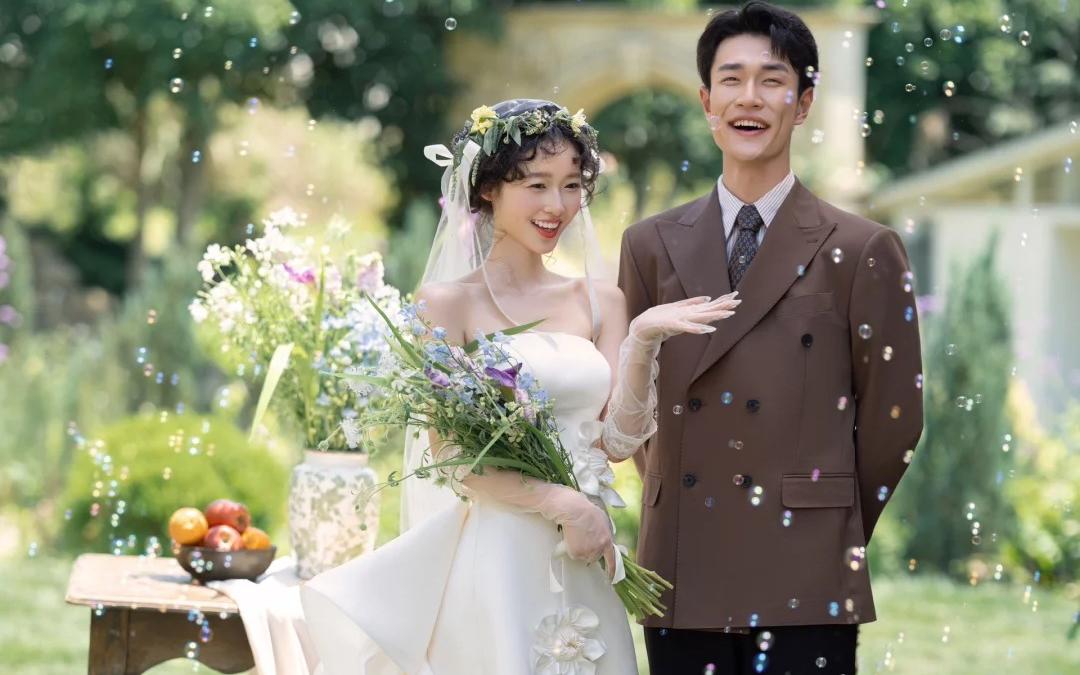 这套婚纱照发朋友圈被赞疯了！森系仙女本仙💫"